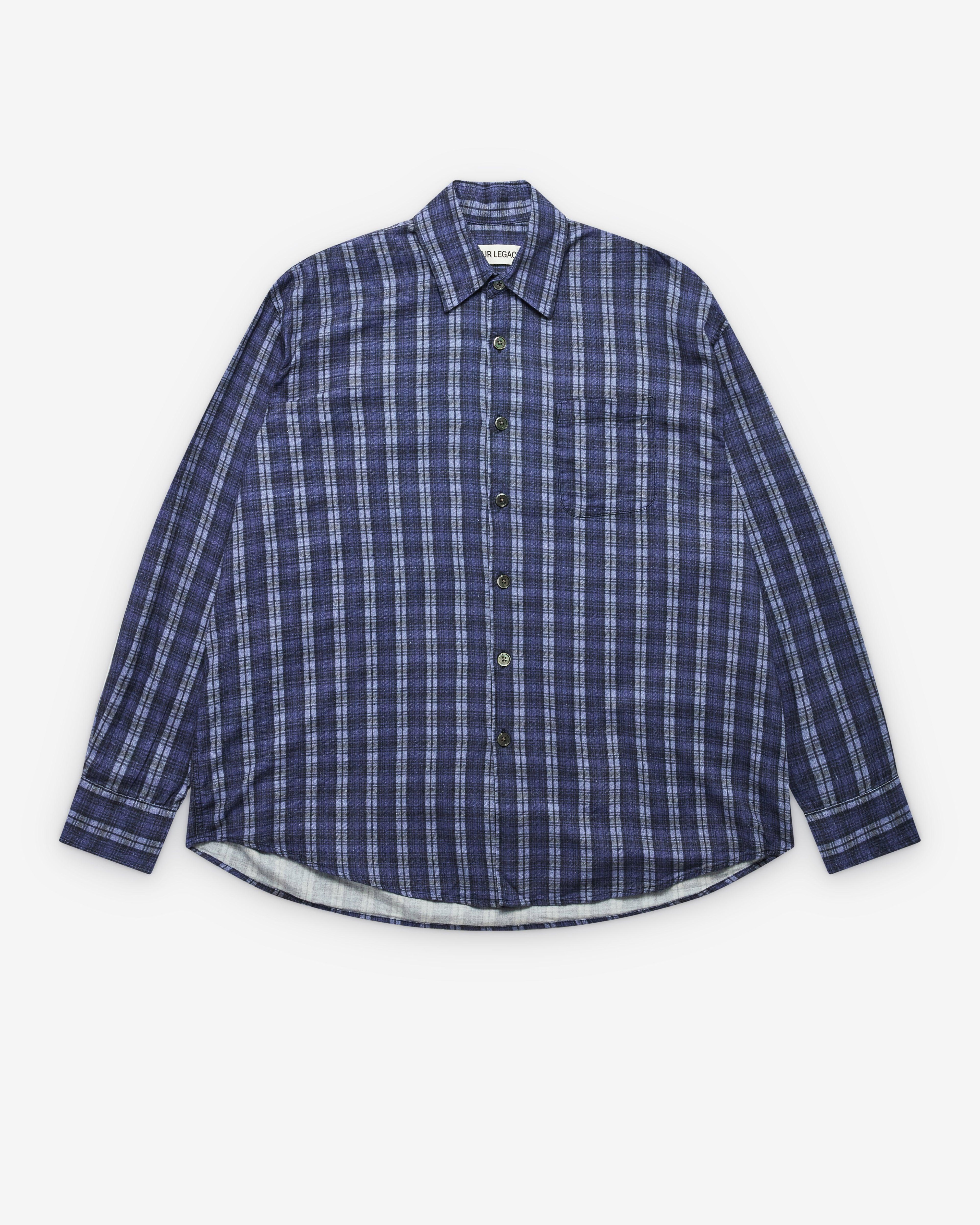 Our Legacy - Men's Borrowed Shirt - (Check Please Print) by OUR LEGACY