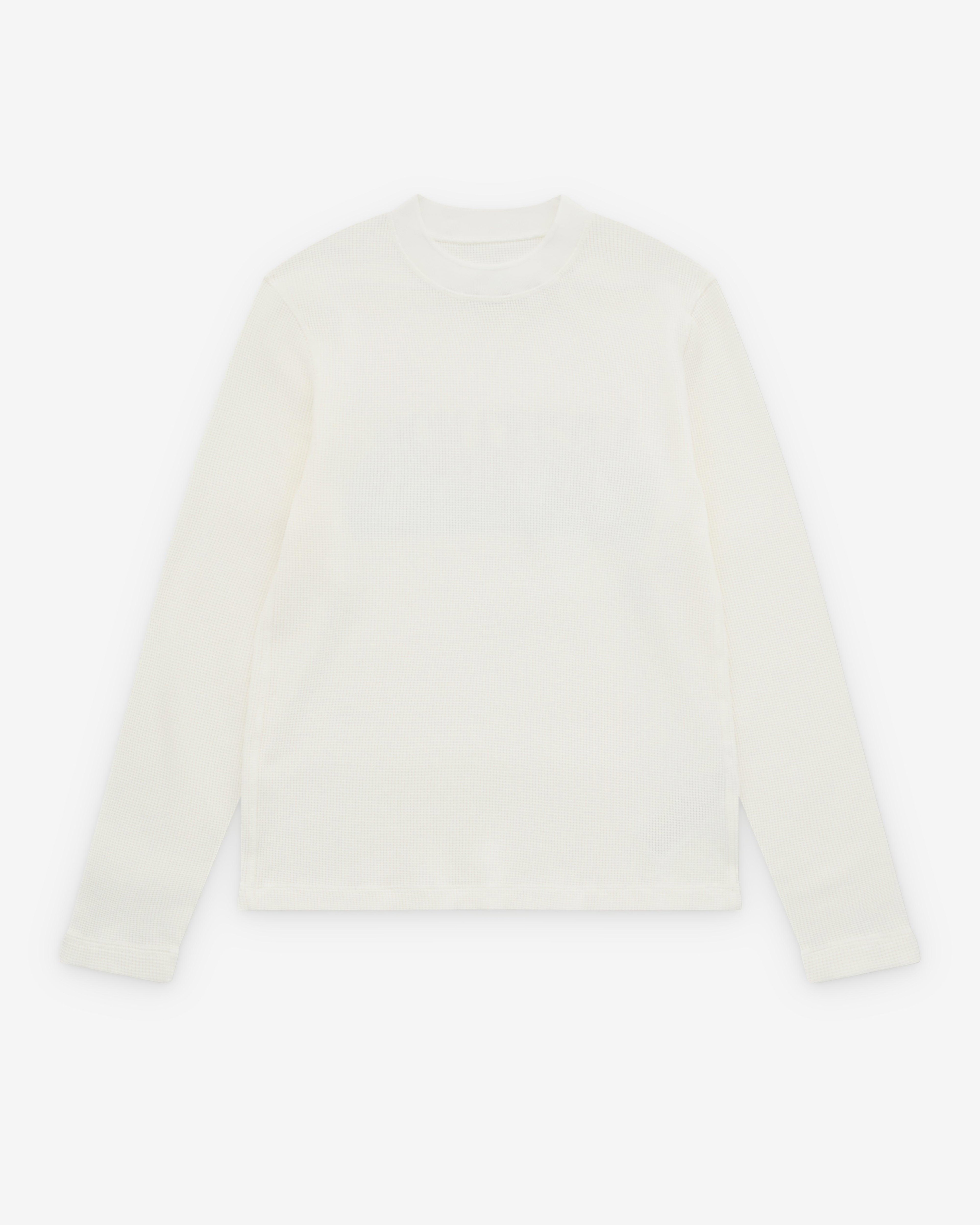 Our Legacy - Men's C.P. Company Waffle Long Sleeve - (Gauze White) by OUR LEGACY