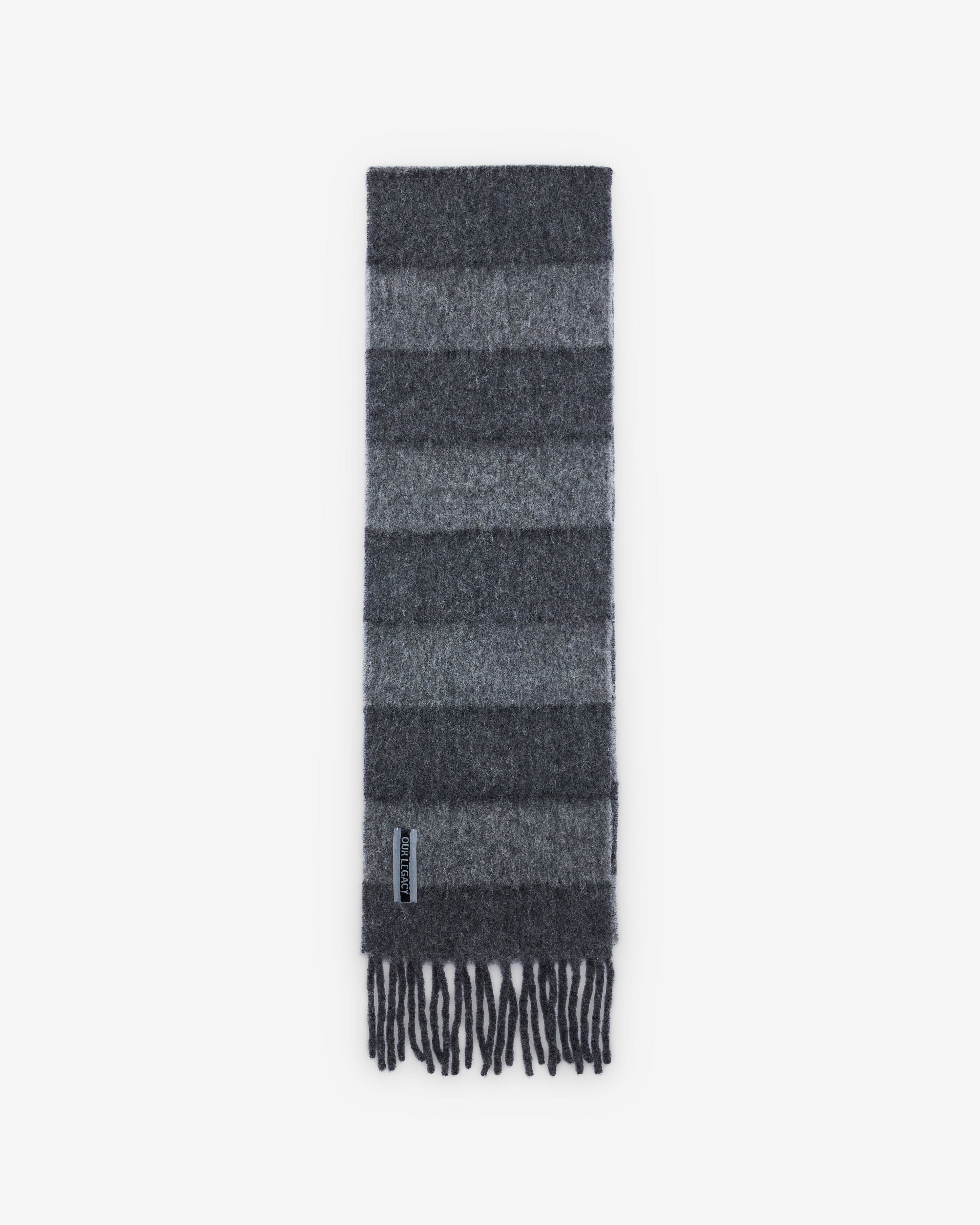 Our Legacy - Men's Estate Scarf - (Static Stripe) by OUR LEGACY