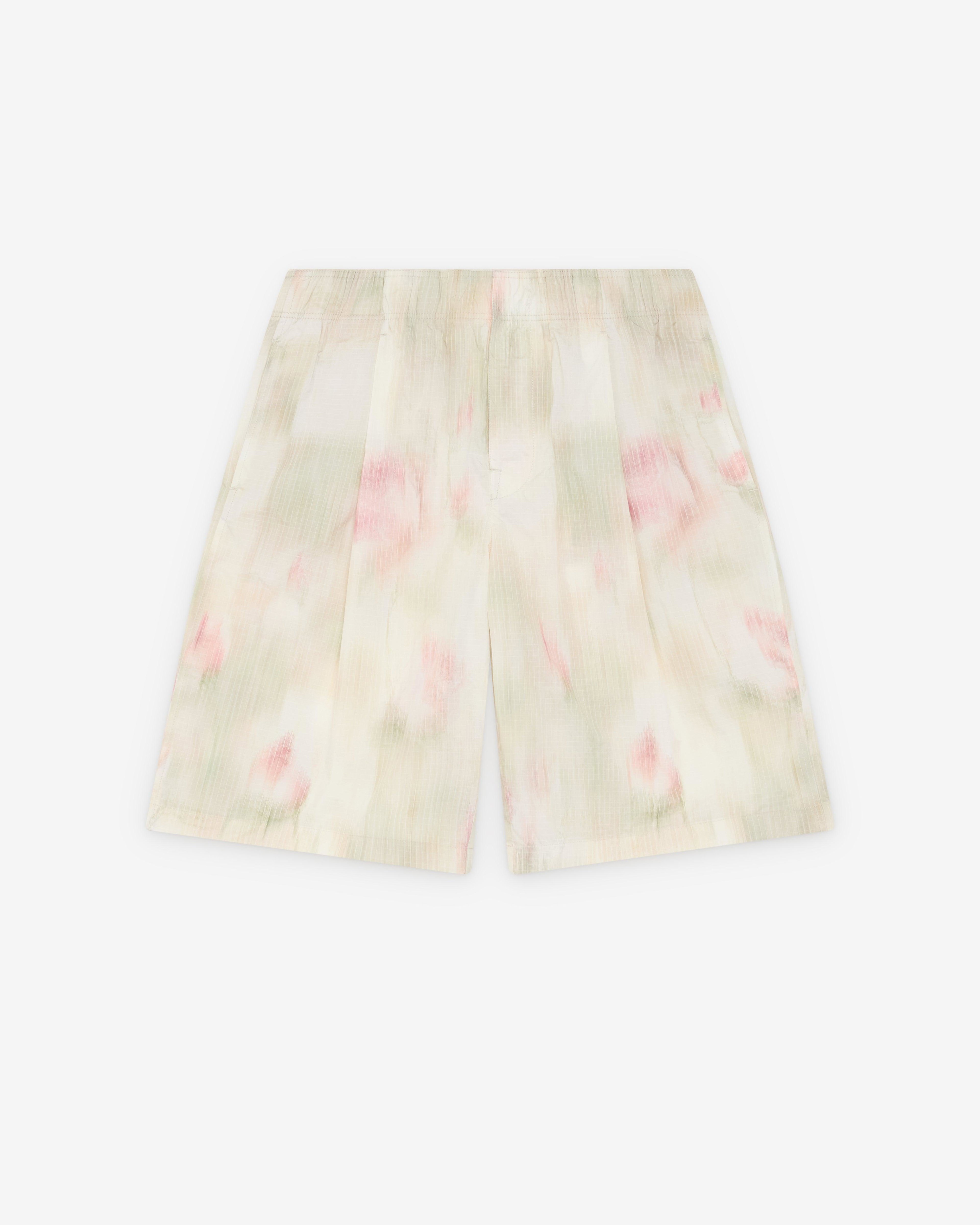 Our Legacy - Men's Leisure Shorts - (Flower Grid) by OUR LEGACY