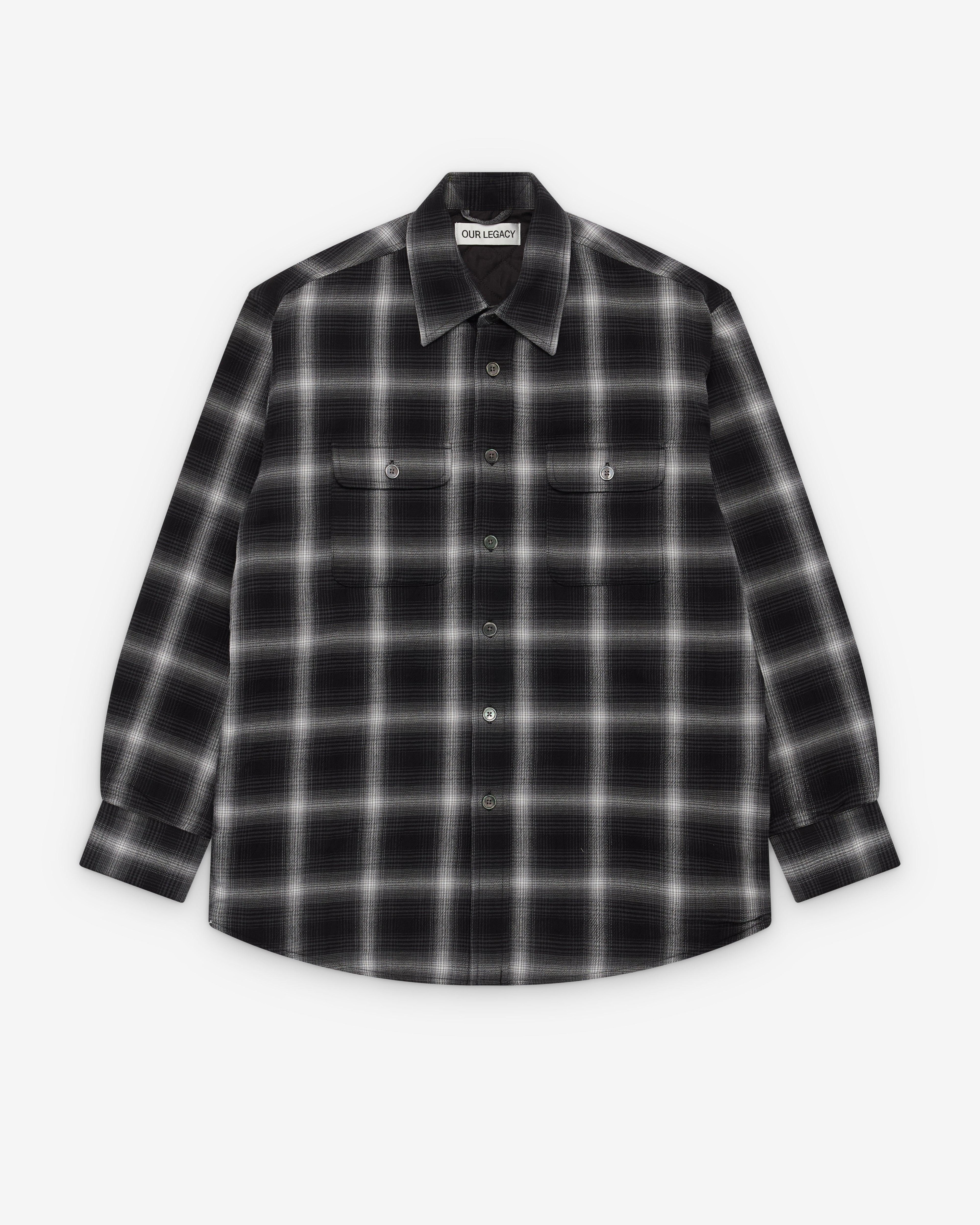 Our Legacy - Men's Moss Shirt - (Shadow Trial Check) by OUR LEGACY