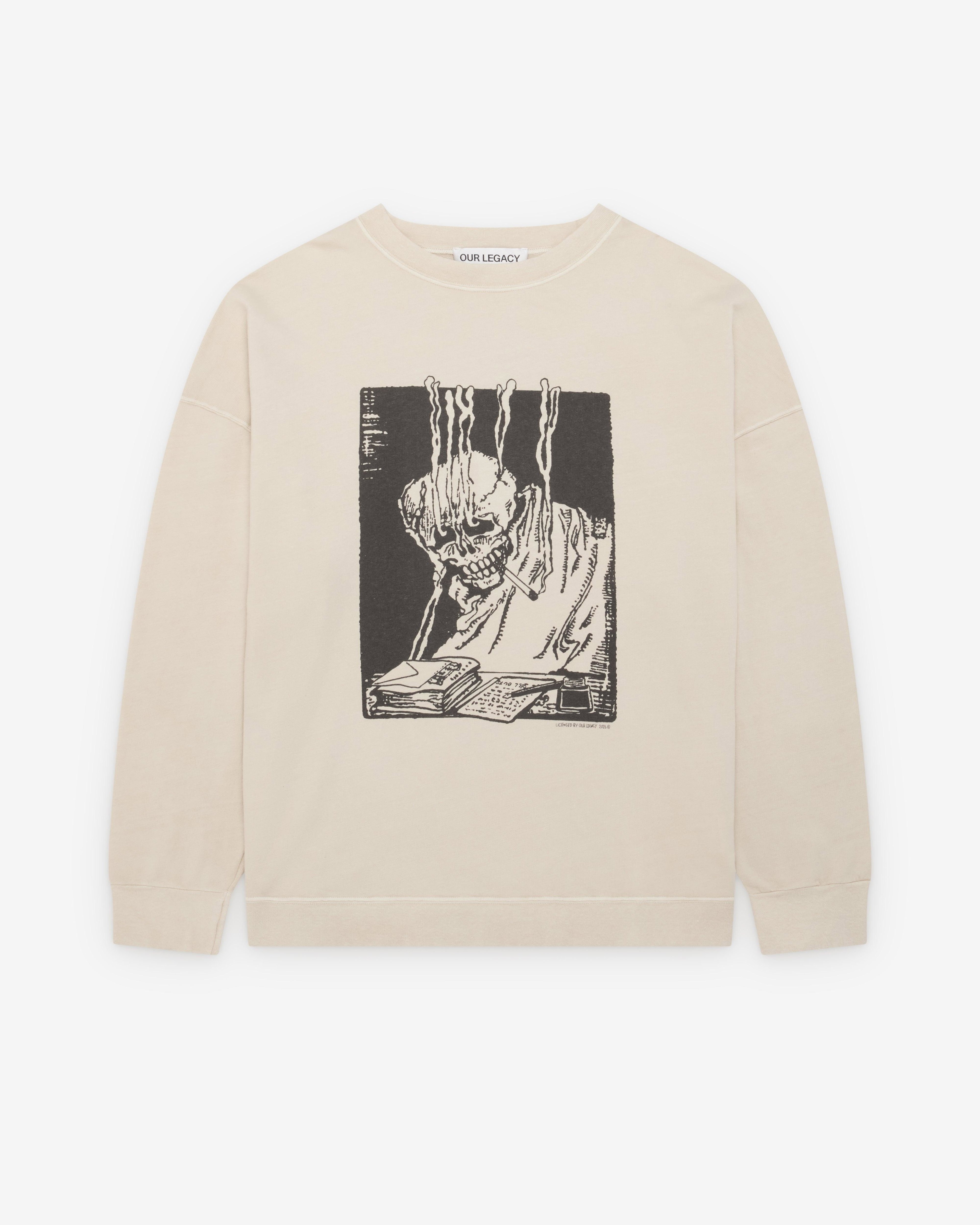 Our Legacy - Men's Slack Sweatshirt - (Angry Fan Mail Print) by OUR LEGACY