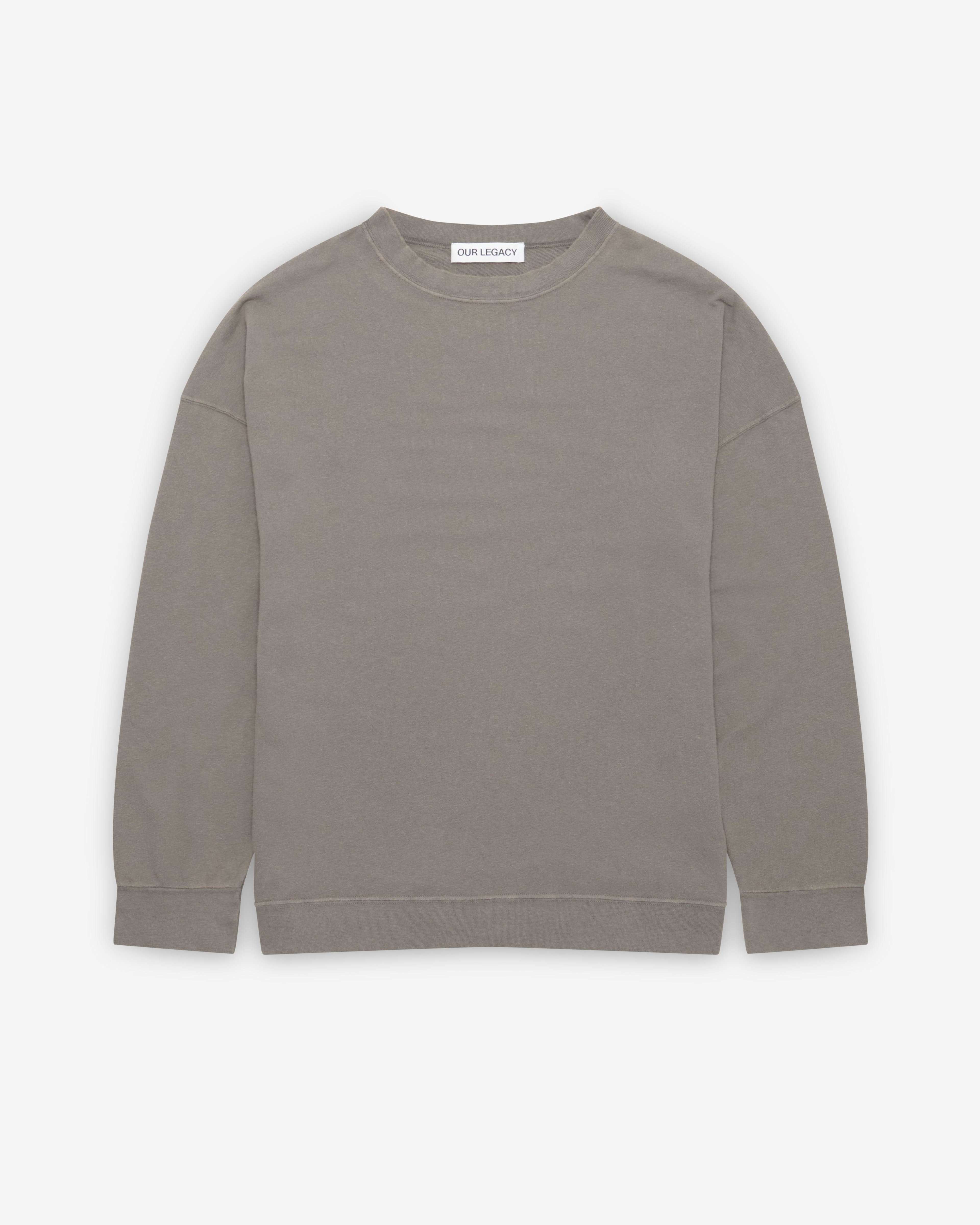 Our Legacy - Men's Slack Sweatshirt - (Worn Olive) by OUR LEGACY