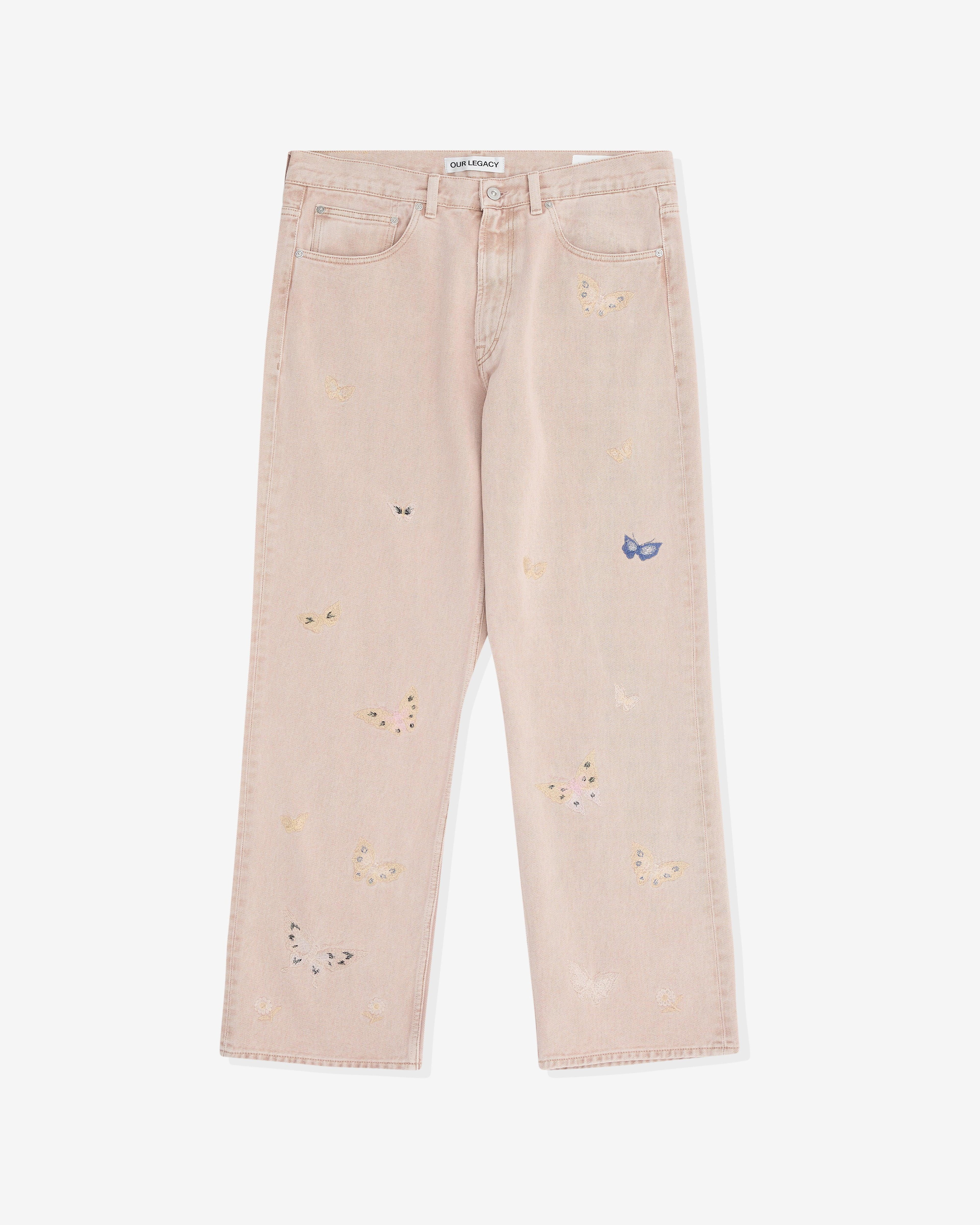 Our Legacy - Men's Third Cut - (Rose Butterfly Denim) by OUR LEGACY