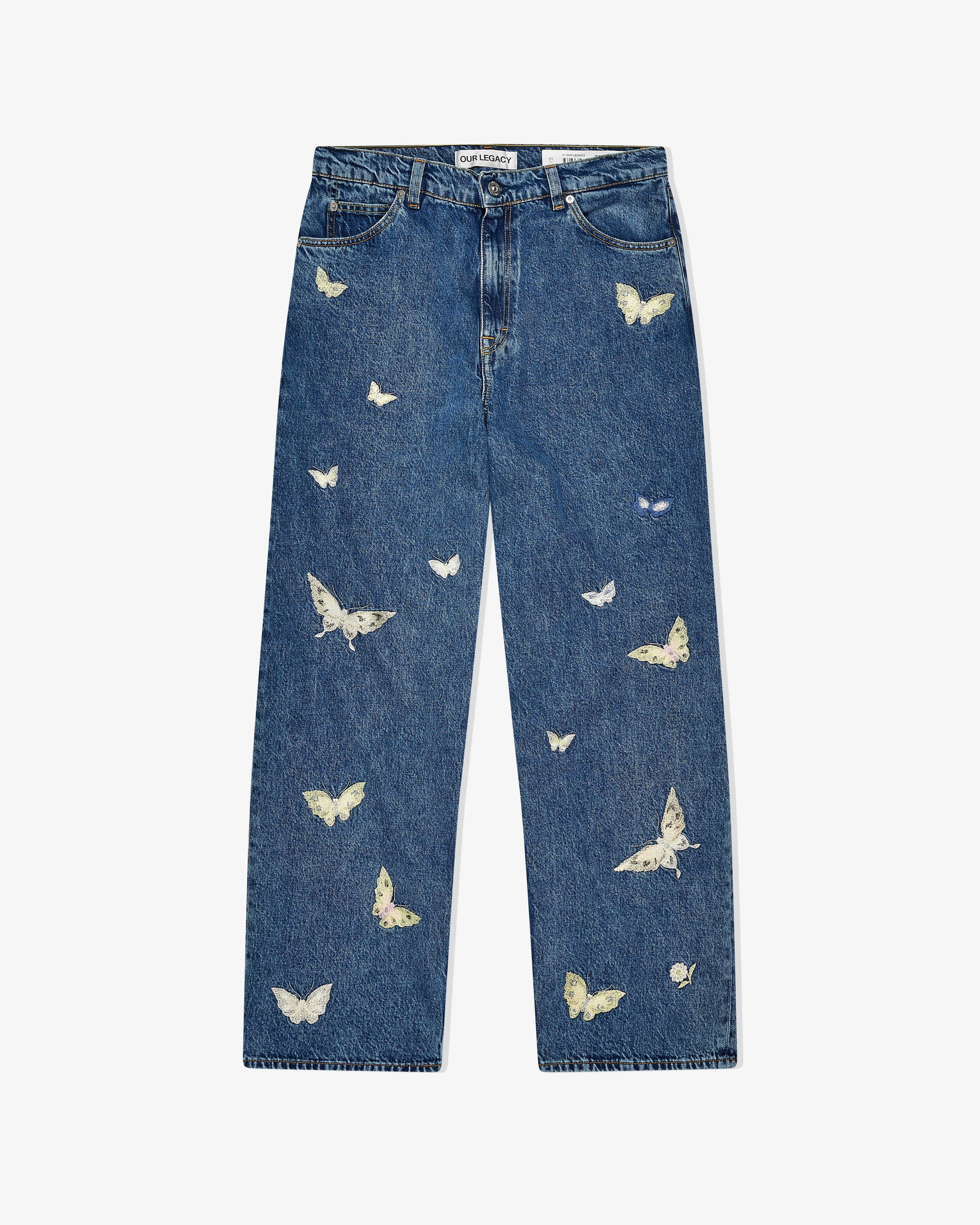 Our Legacy - Men's Vast Cut Jeans - (Indigo) by OUR LEGACY