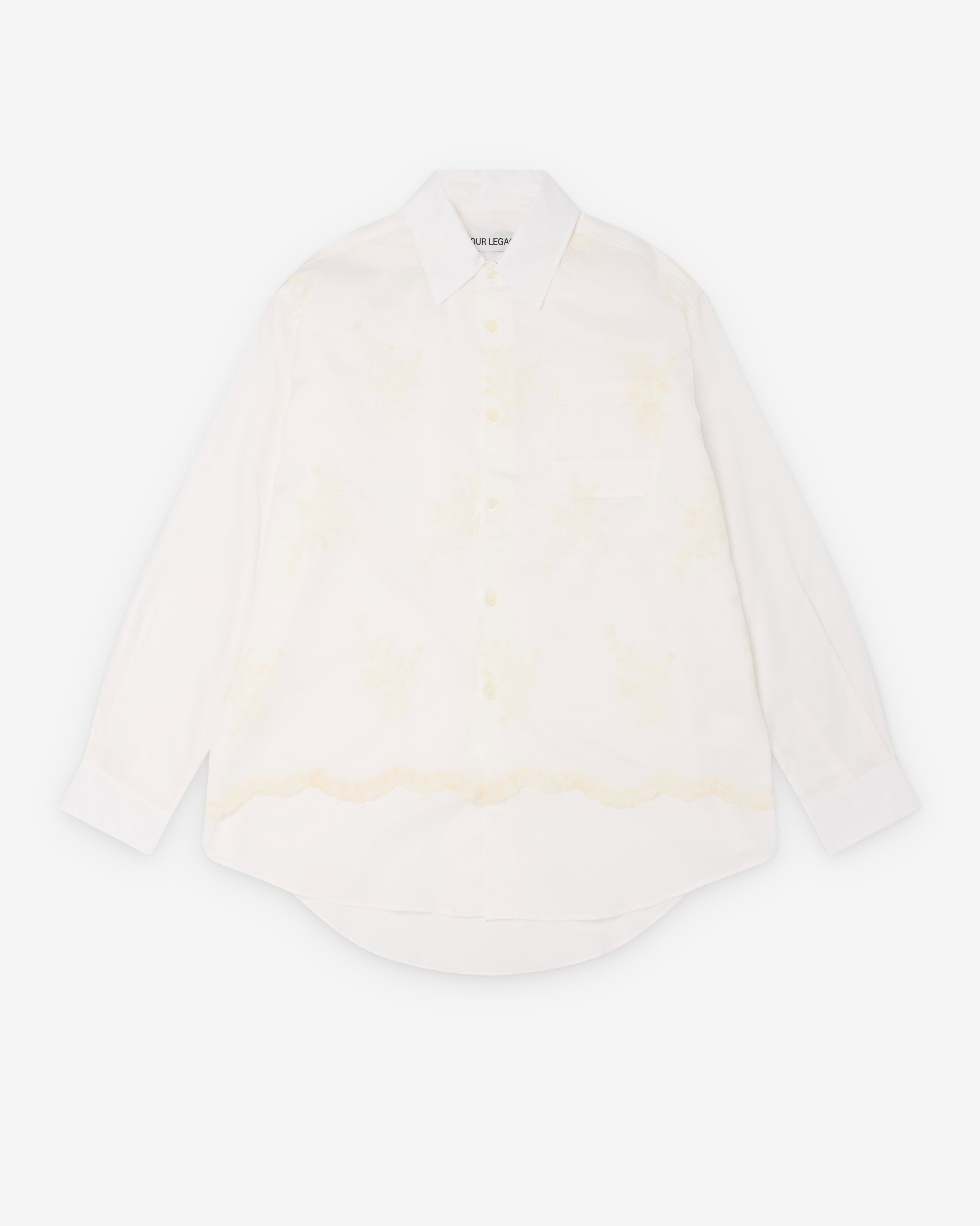 Our Legacy - Men's Vast Shirt - (Ivory Cloud) by OUR LEGACY