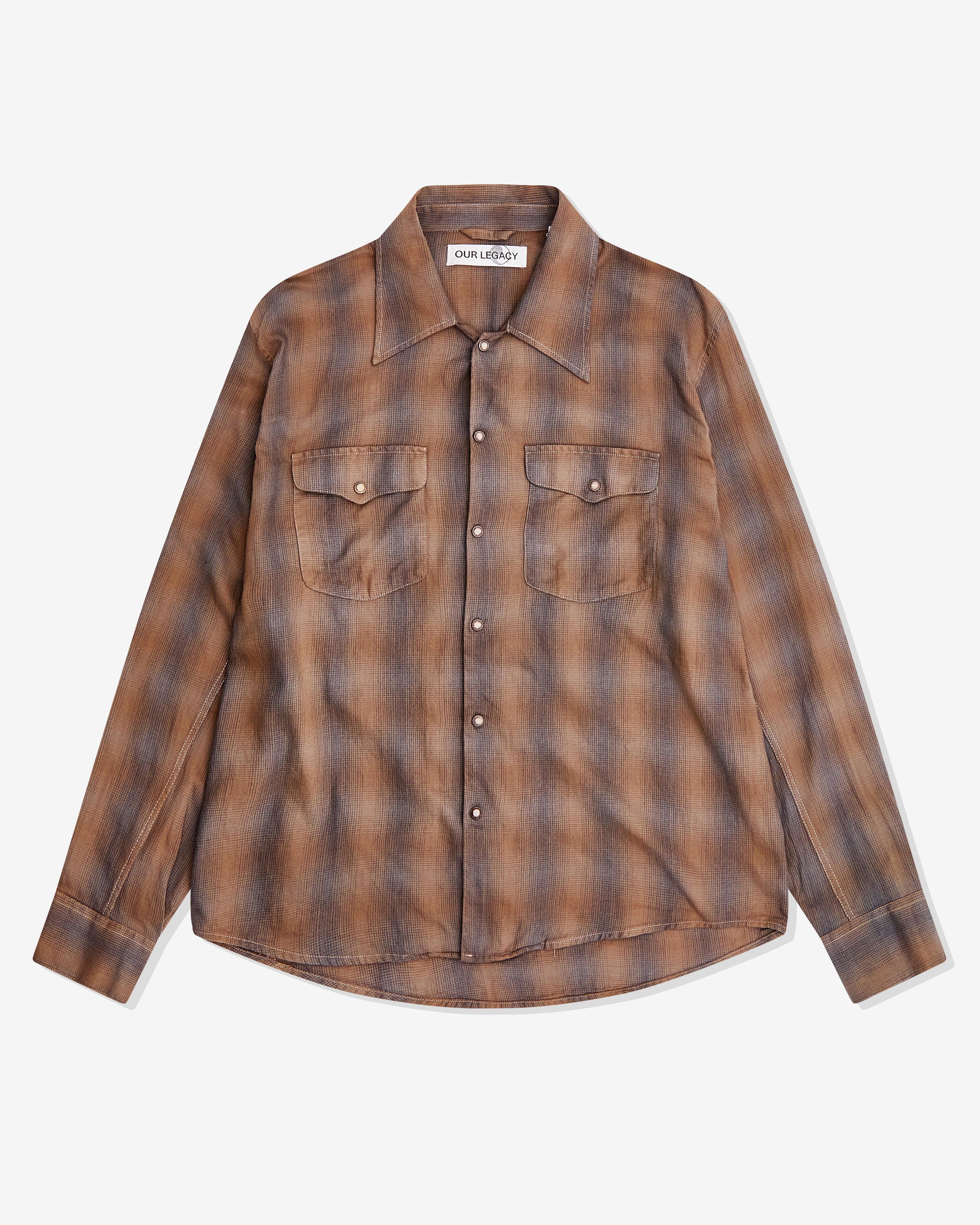Our Legacy - WORK SHOP CRAFT Men’s Pronto Shirt - (Overdyed) by OUR LEGACY