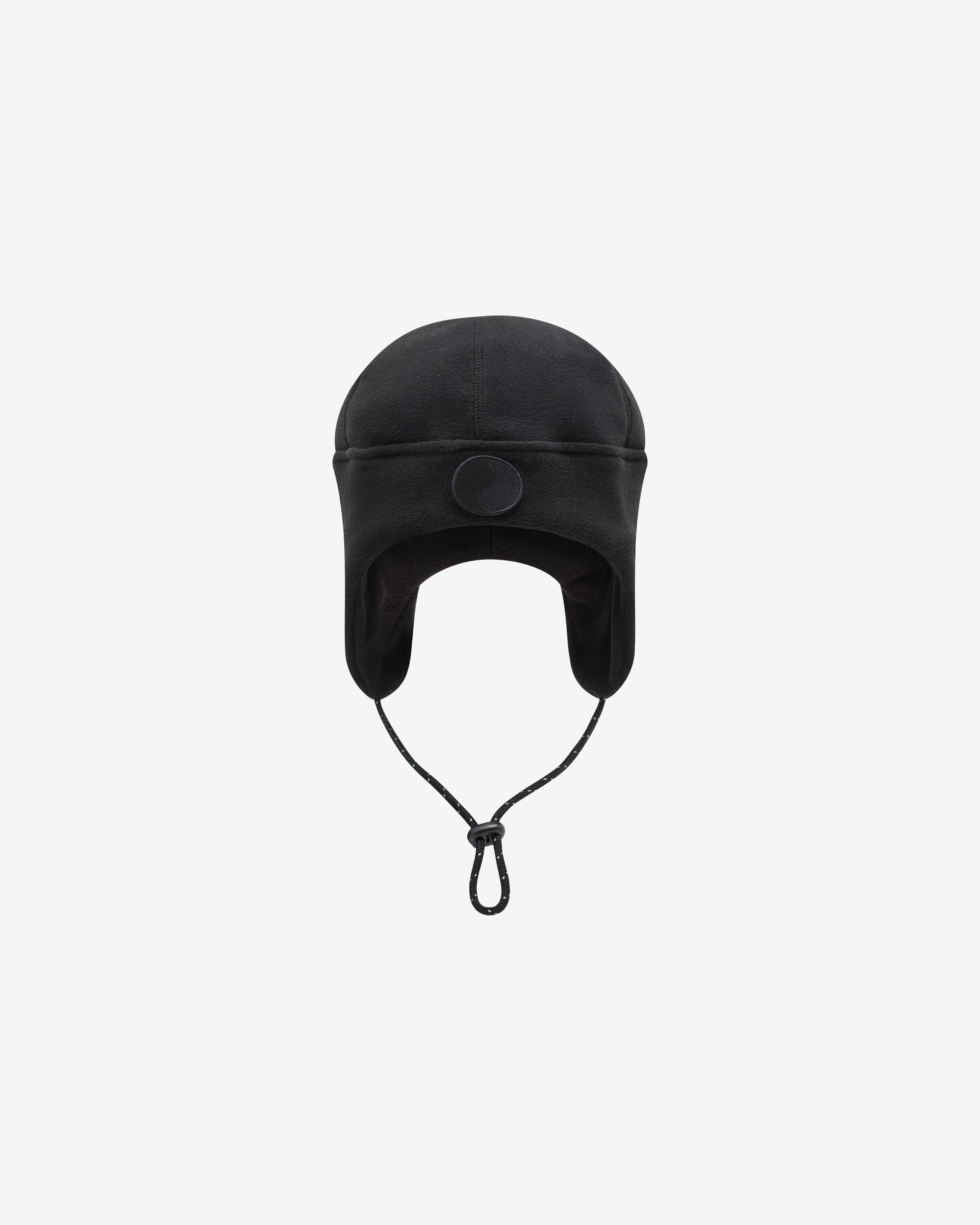 Our Legacy WORK SHOP - Men's Goldwin Fleece Hat - (Jet Black) by OUR LEGACY