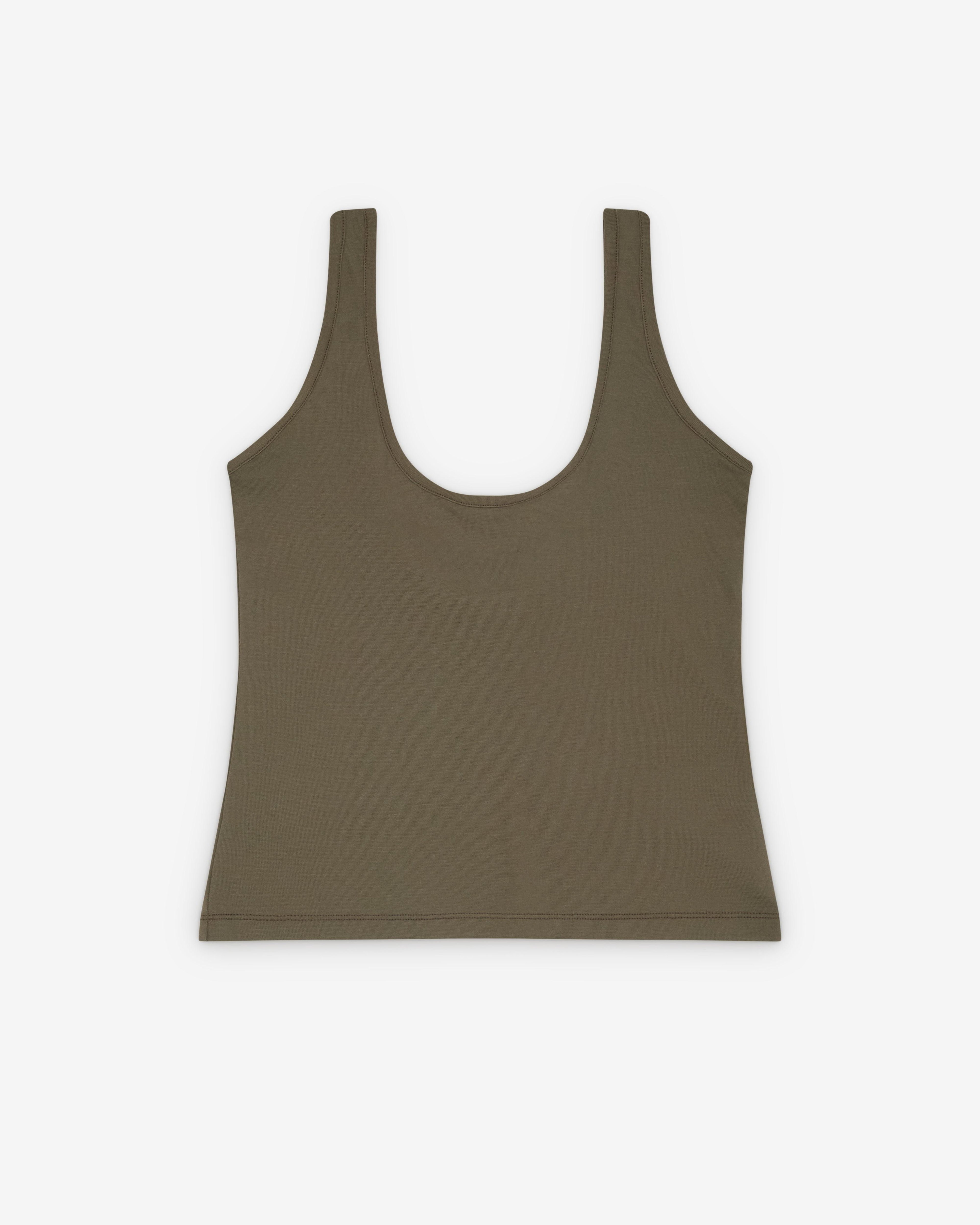 Our Legacy - Women's Blade Tank - (Faded Olive) by OUR LEGACY