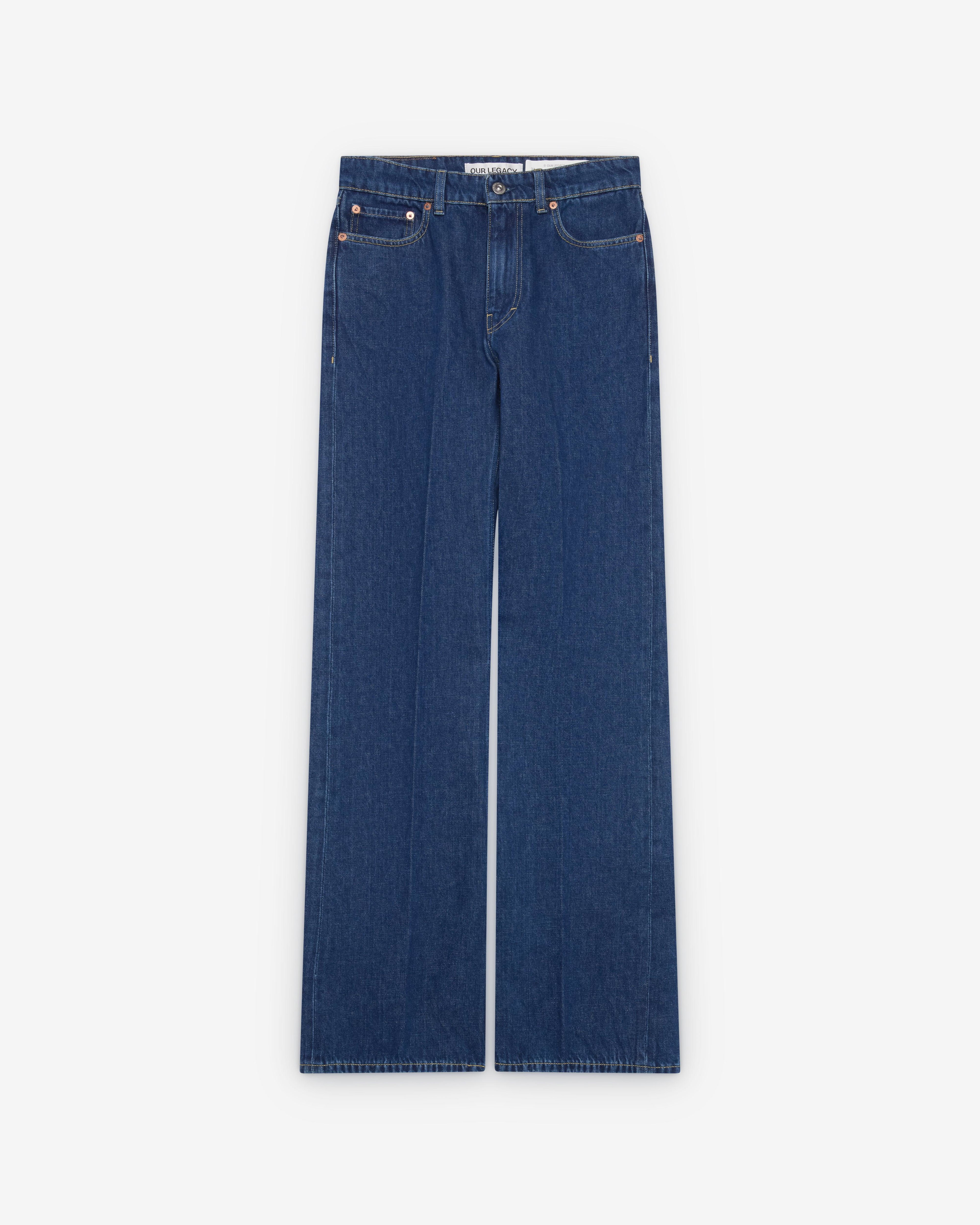 Our Legacy - Women's Boot Cut - (Blue Press Crease) by OUR LEGACY