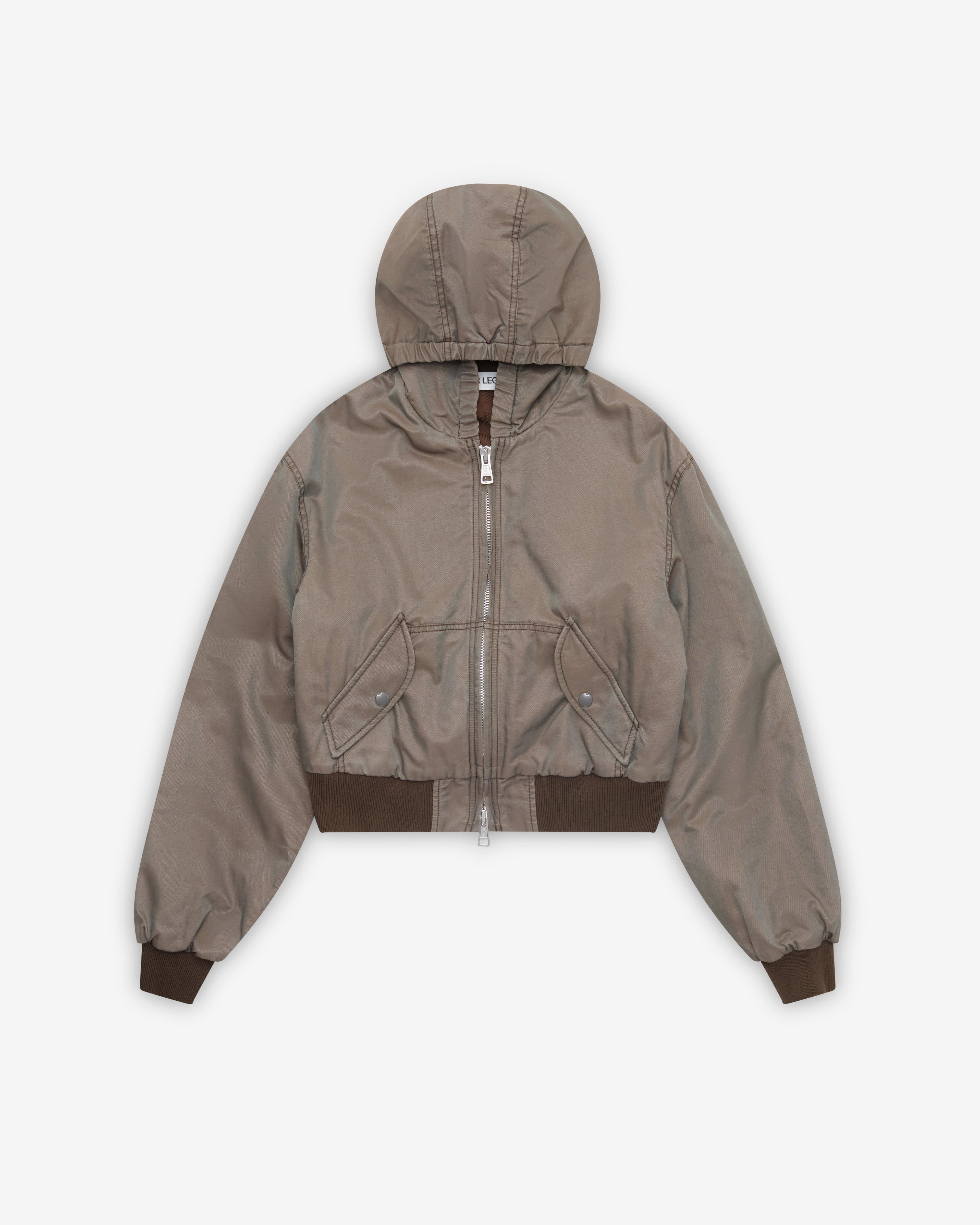 Our Legacy - Women's Coastal Jacket - (Taupe Smoke Twinshade Twill) by OUR LEGACY