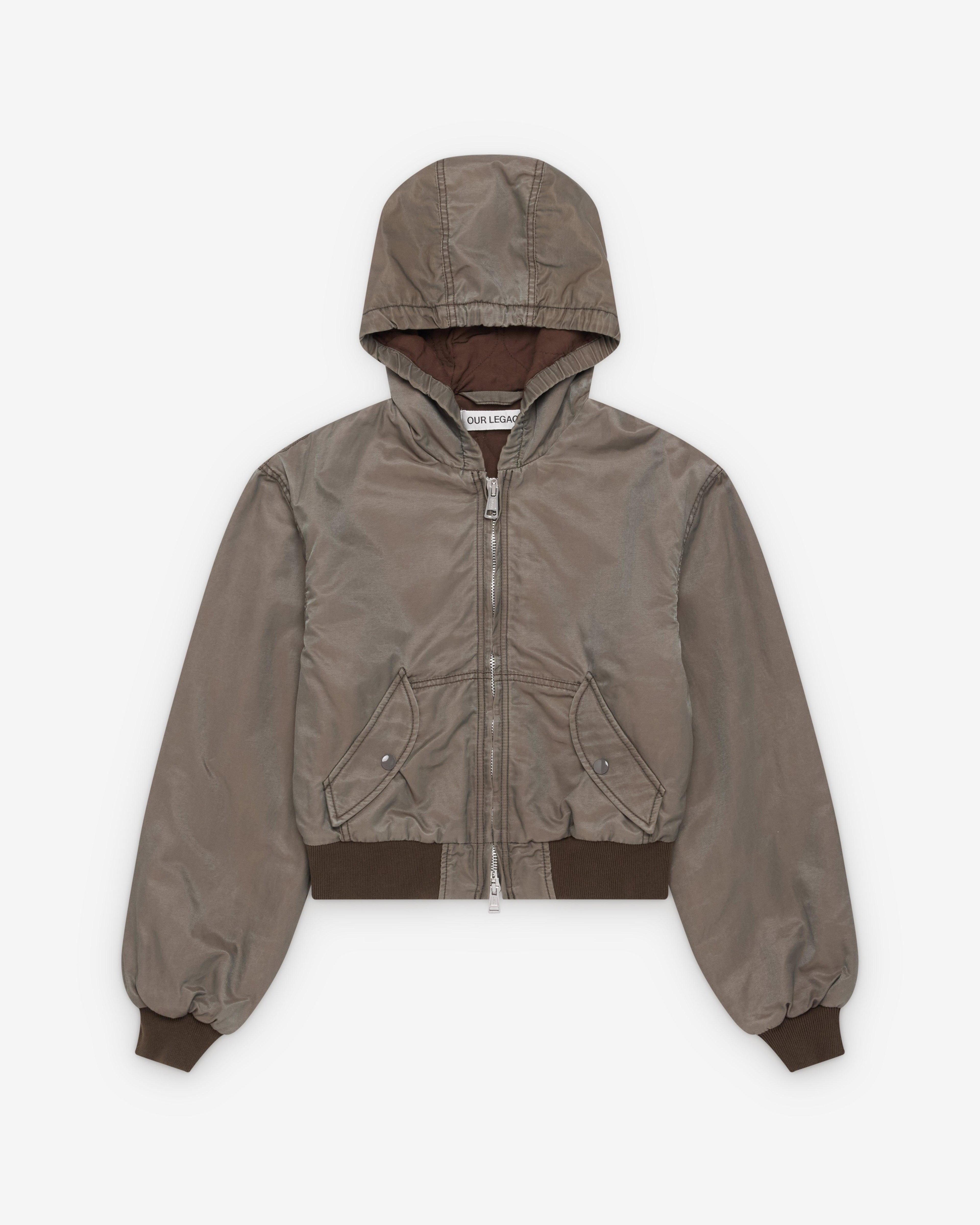 Our Legacy - Women's Coastal Jacket - (Taupe Smoke Twinshade Twill) by OUR LEGACY