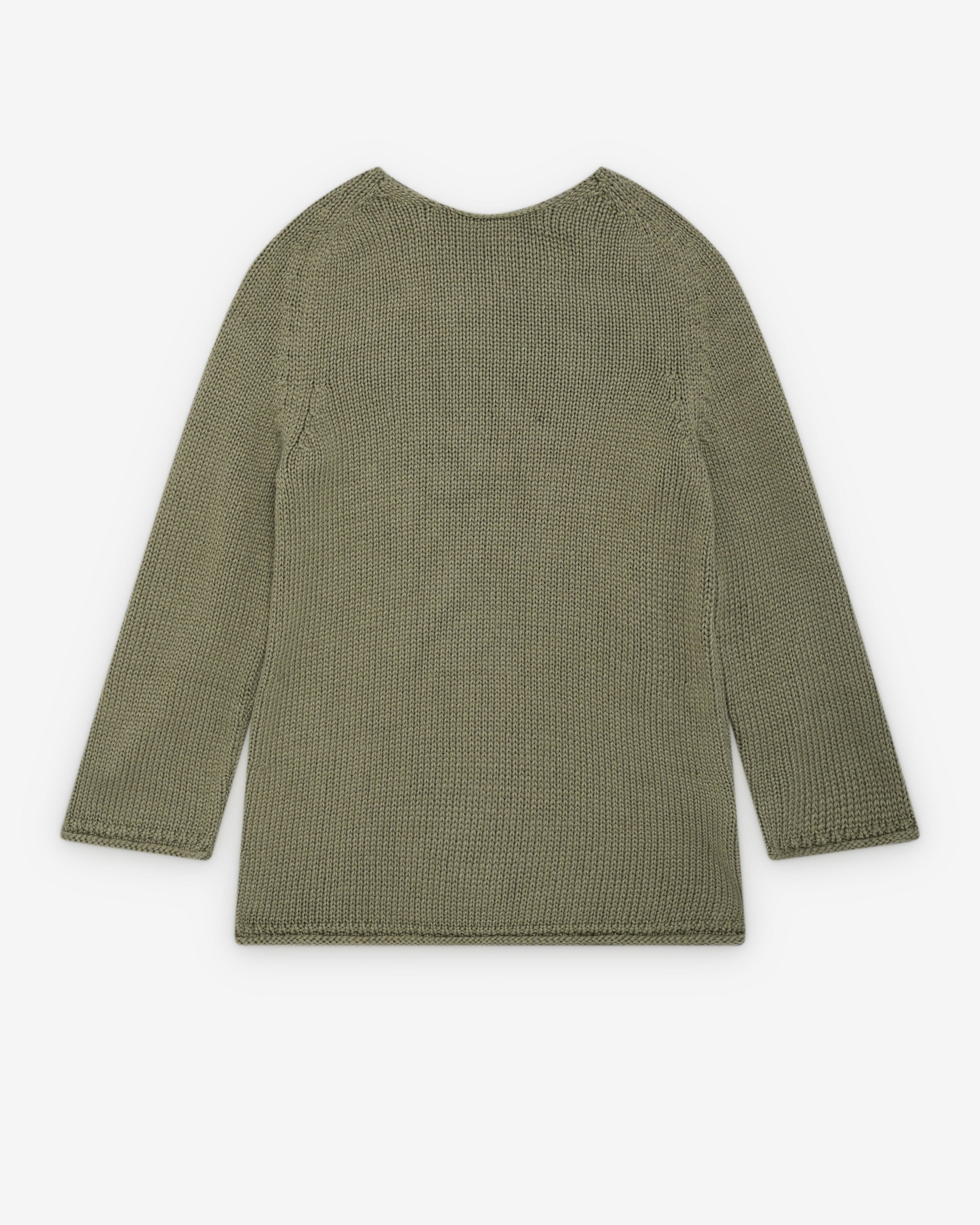 Our Legacy - Women's False Roundneck - (Slate Green) by OUR LEGACY