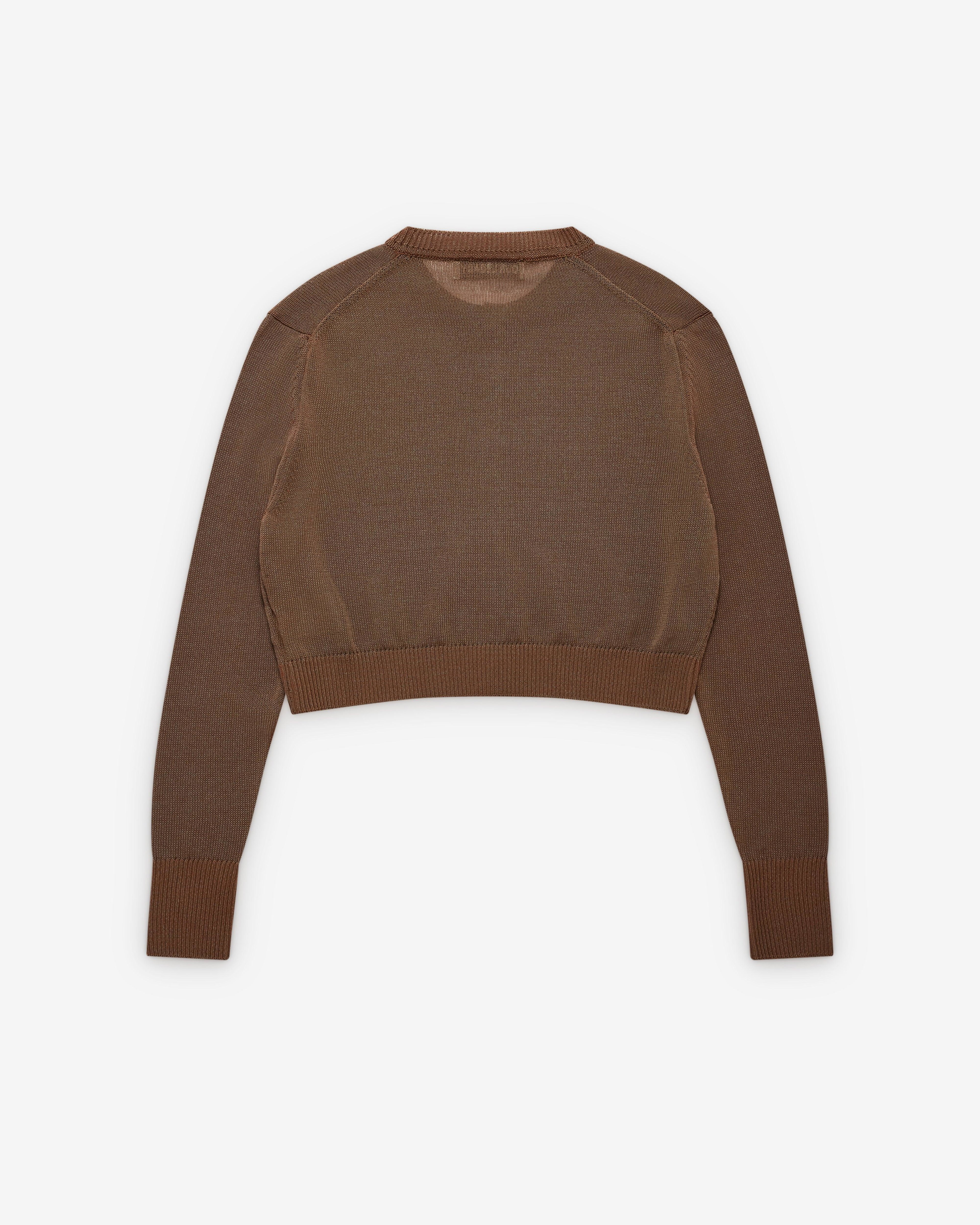 Our Legacy - Women's Micro Cardigan - (Copper) by OUR LEGACY