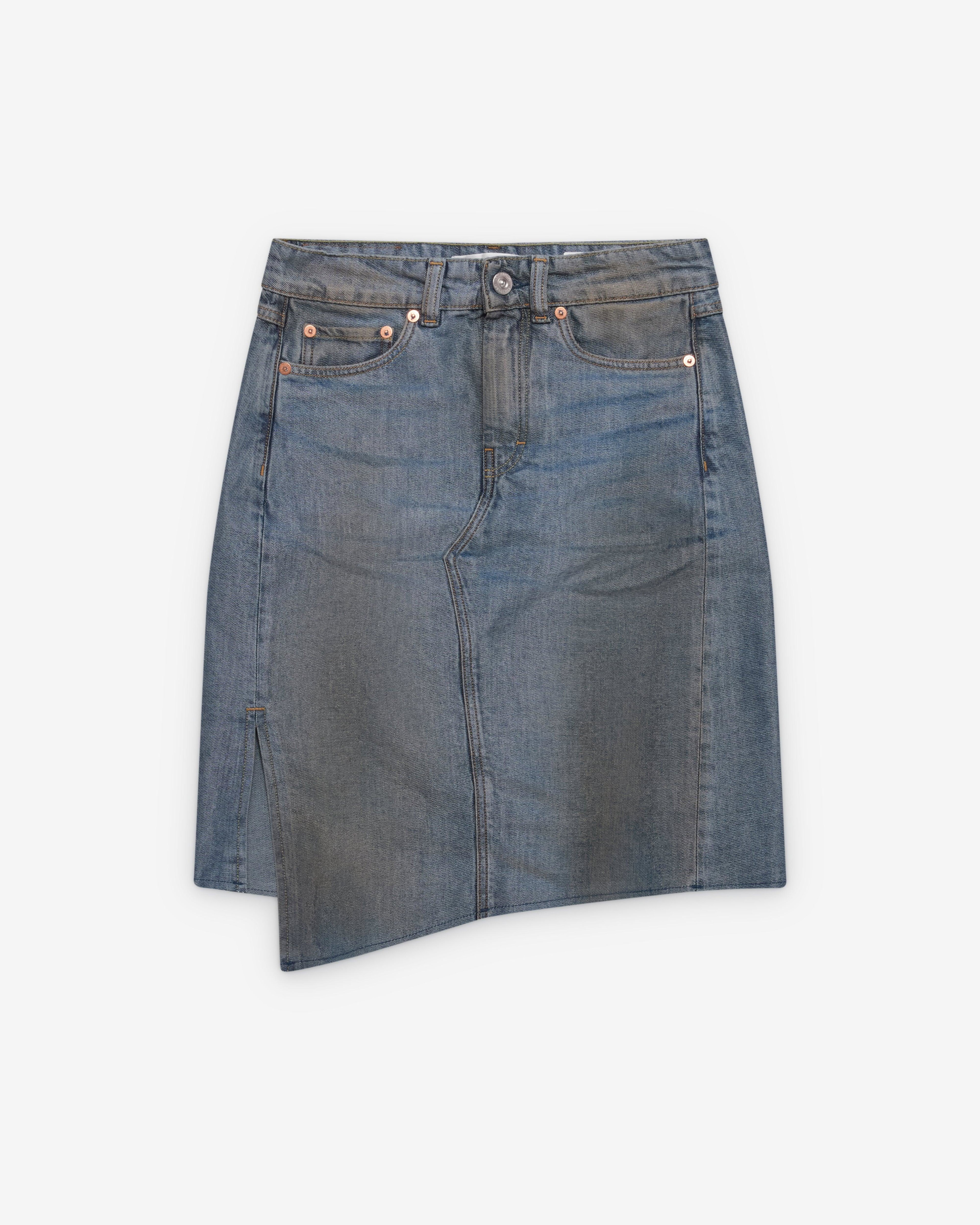Our Legacy - Women's Midi Craft Skirt - (Kintsugi Wash) by OUR LEGACY
