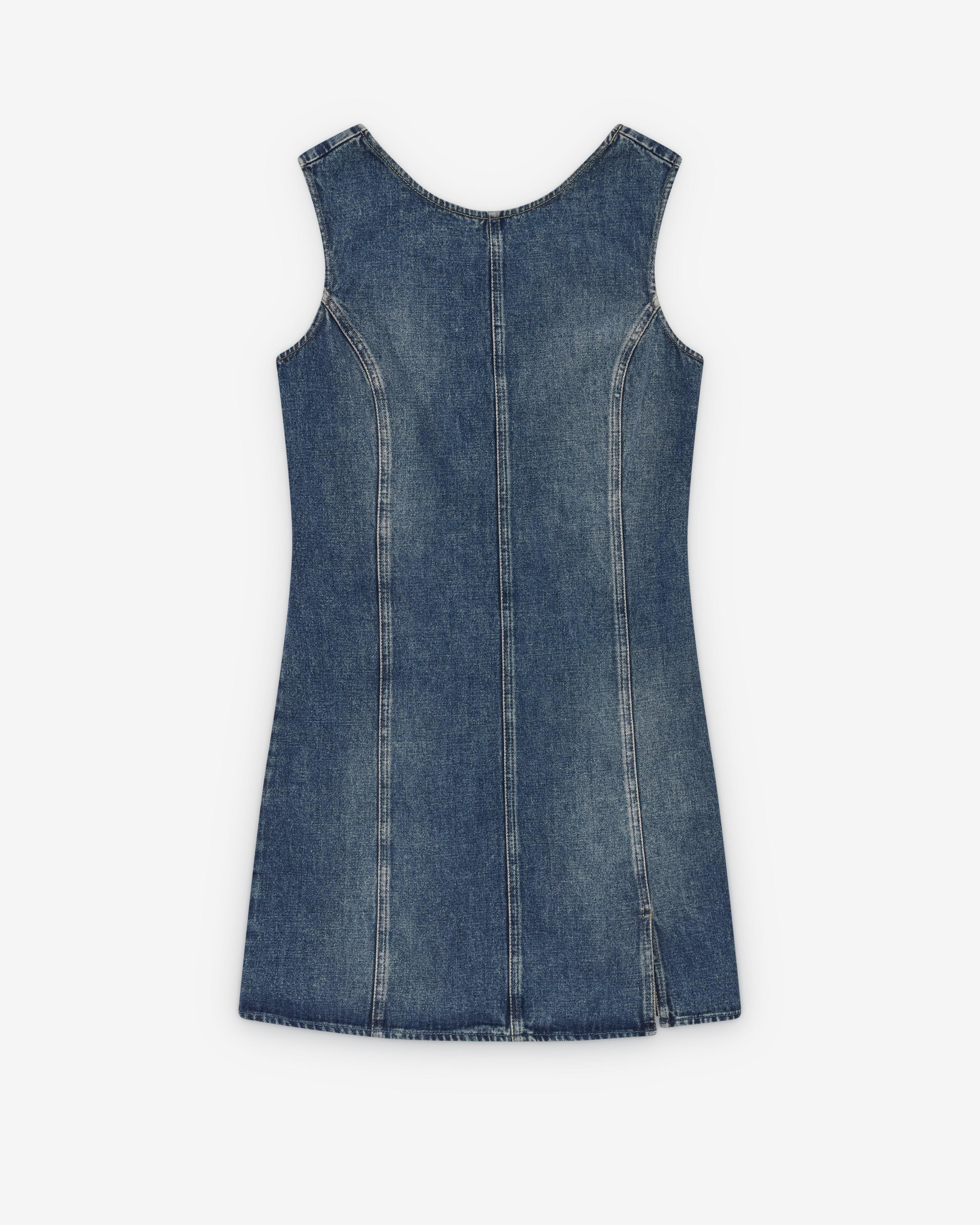 Our Legacy - Women's Pliant Dress - (Vienna Blue Wash) by OUR LEGACY