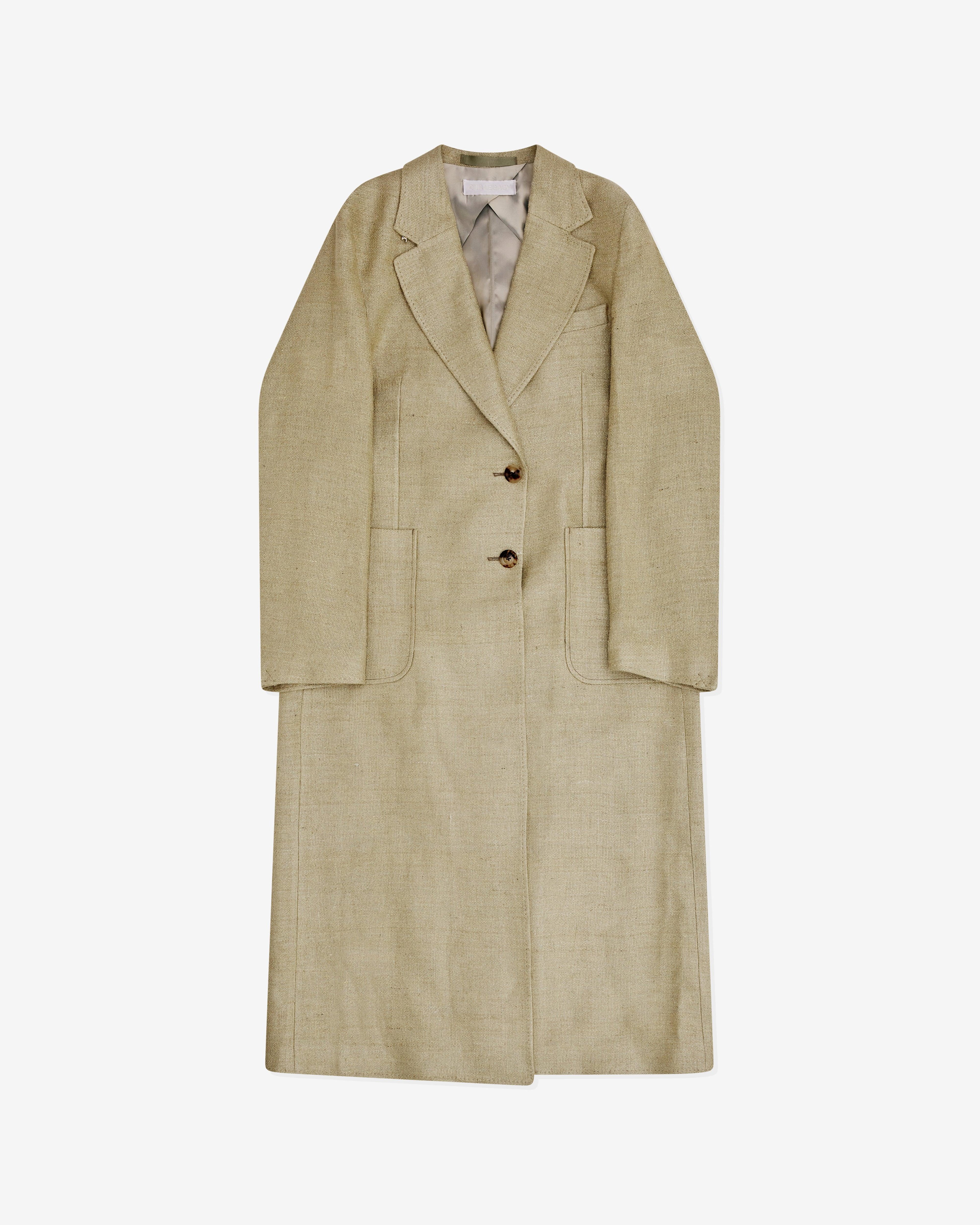 Our Legacy - Women’s Reef Coat - (Alga Marina Deluxe Canvas) by OUR LEGACY