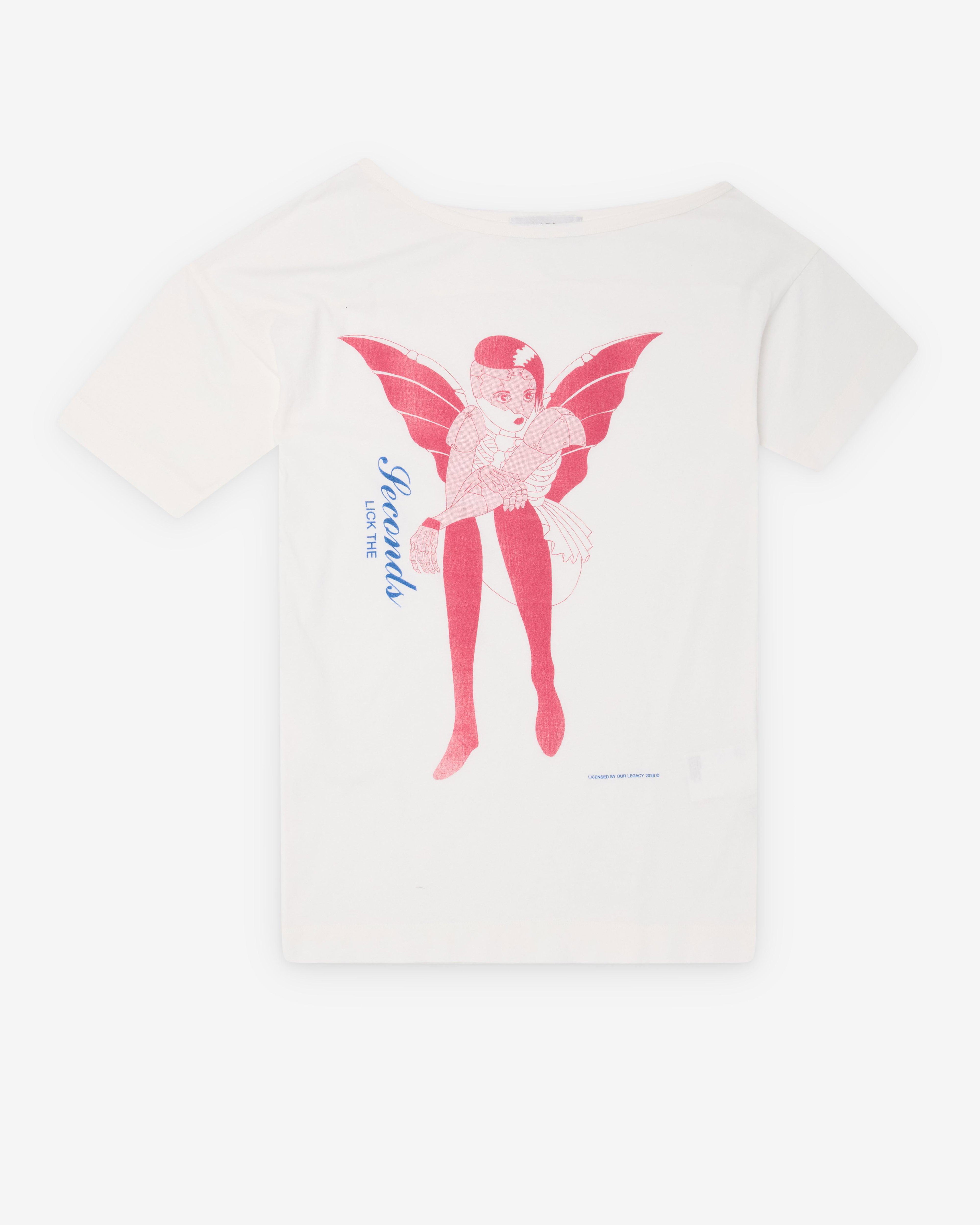 Our Legacy - Women's Slant T-Shirt - (Cybernetic Print) by OUR LEGACY