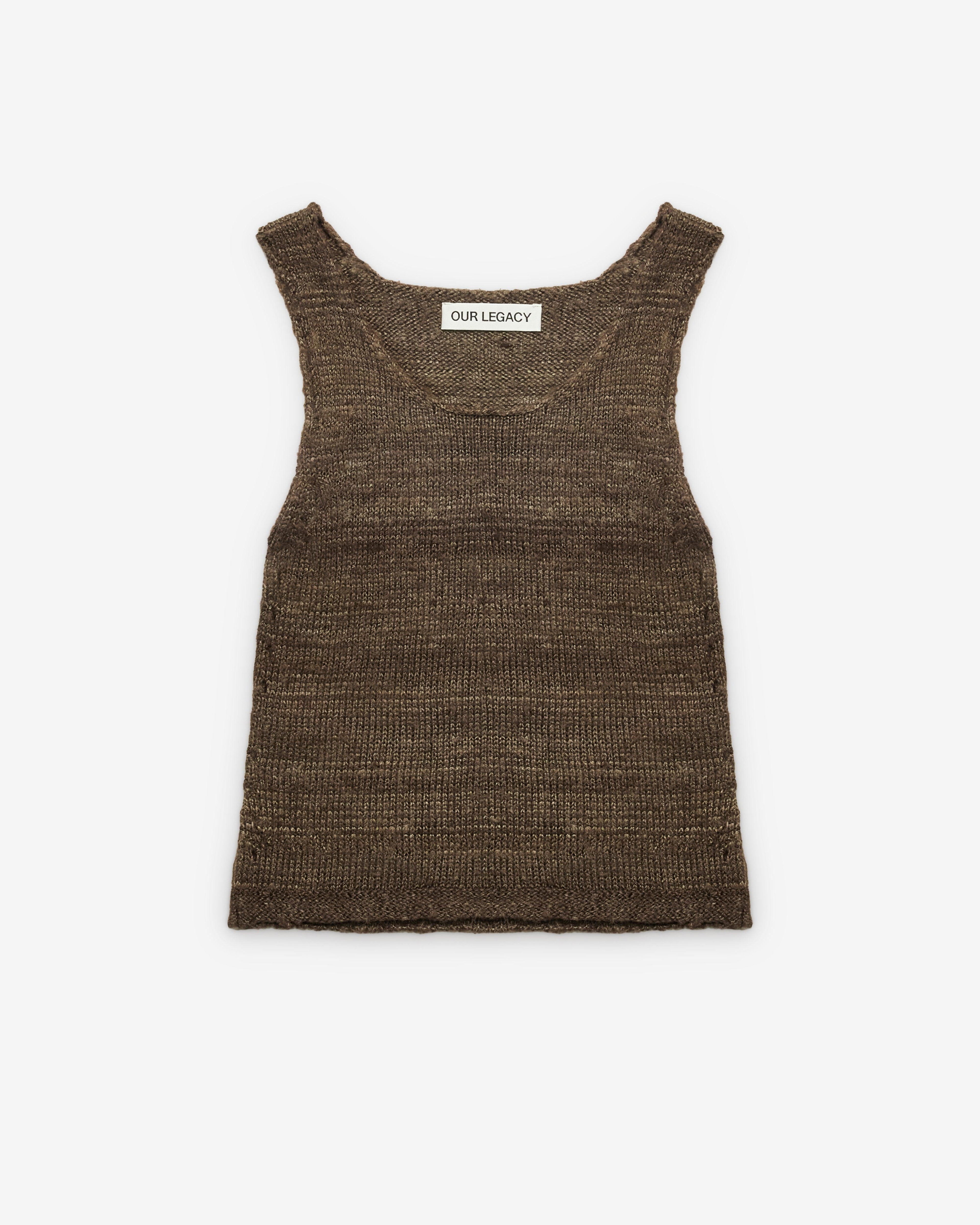 Our Legacy - Women's Solo Tank - (Brown) by OUR LEGACY