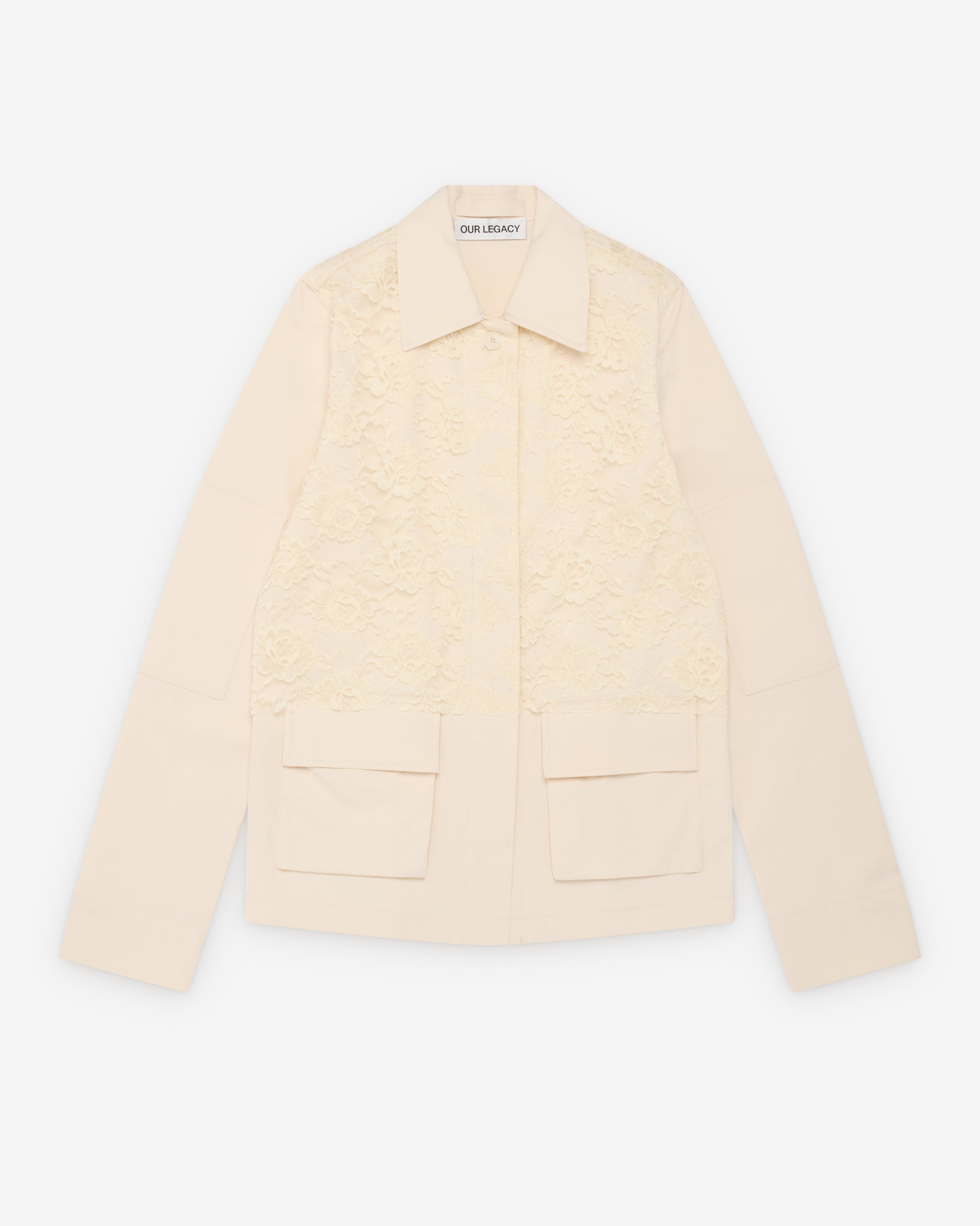 Our Legacy - Women's Split Jacket - (Soft Ivory) by OUR LEGACY