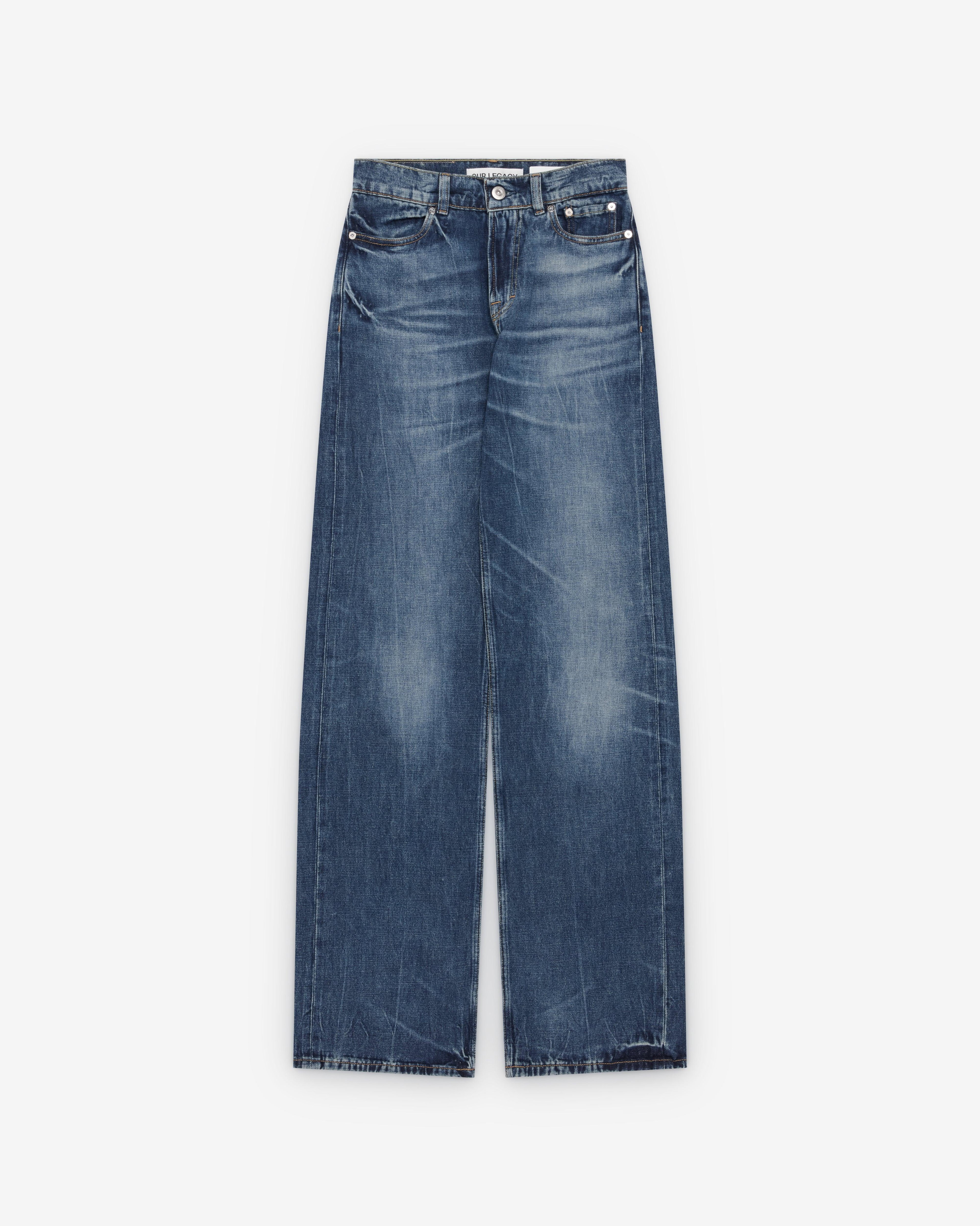 Our Legacy - Women's Wata Cut - (Vienna Blue Wash) by OUR LEGACY