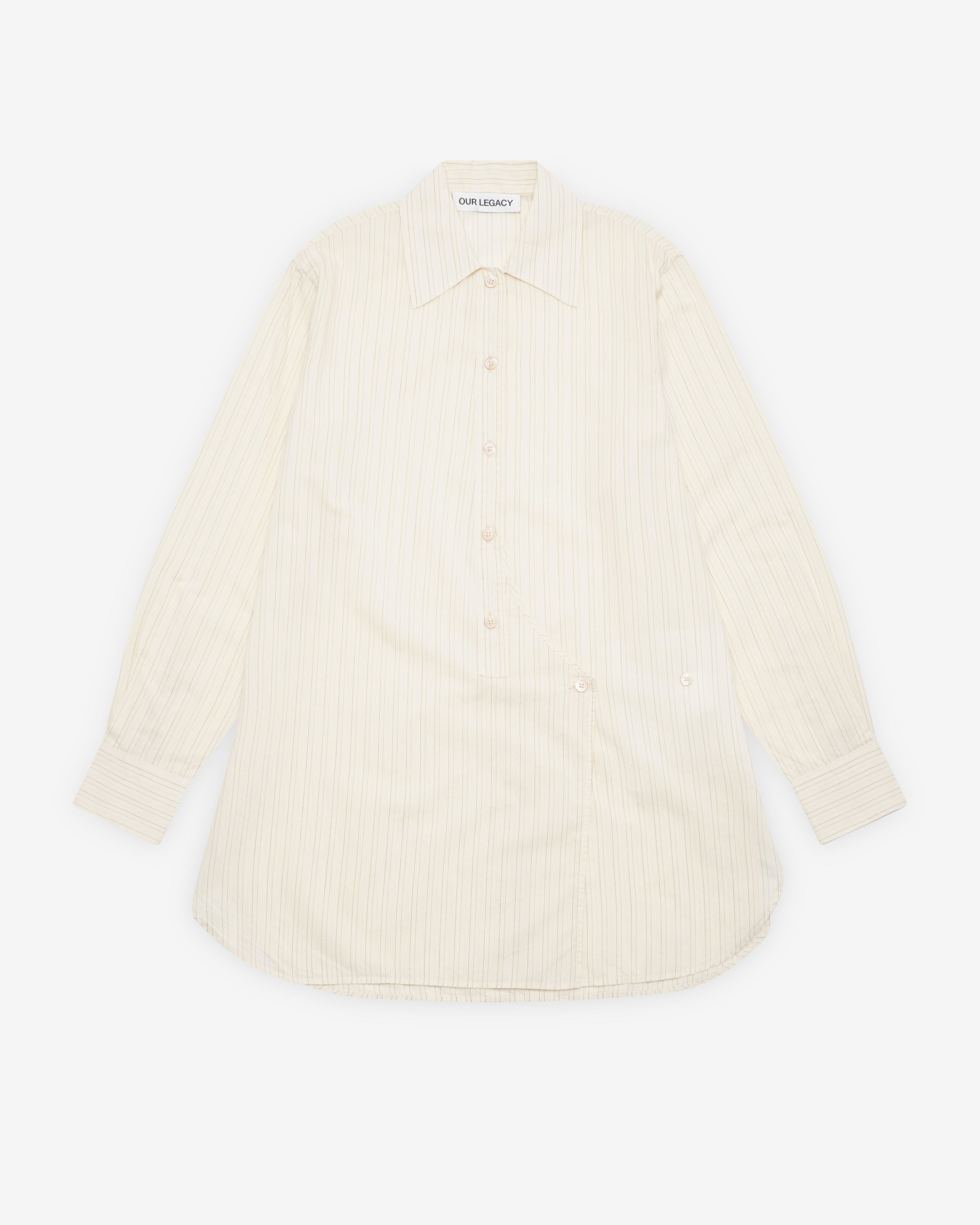 Our Legacy - Women's Wave Shirt - (Penstripe) by OUR LEGACY