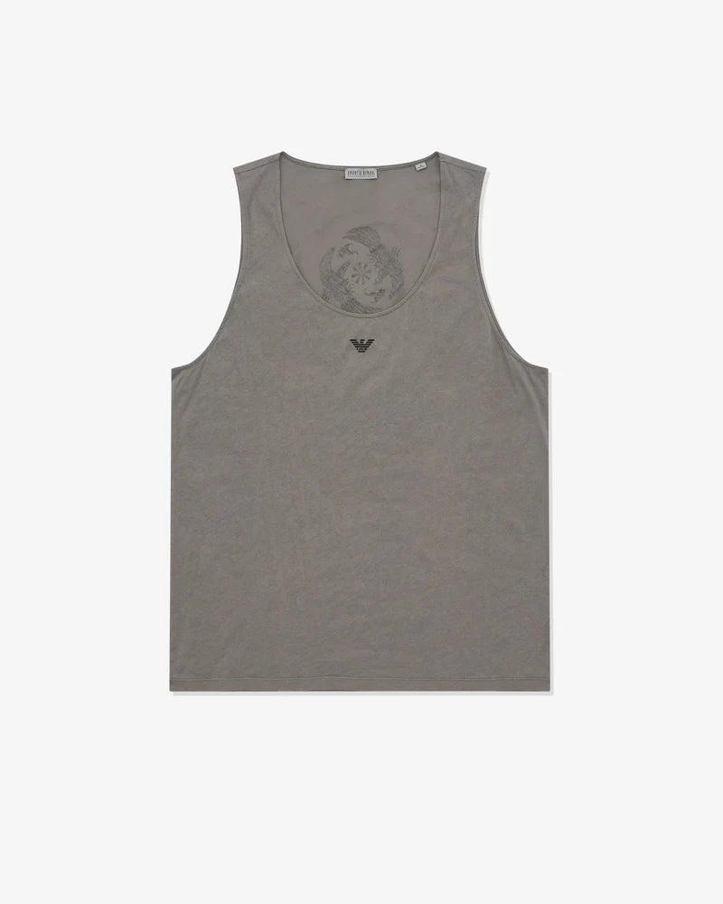 Our Legacy Work Shop - Men's Armani Atleta Singlet - (Garda Eagle Stamp) by OUR LEGACY