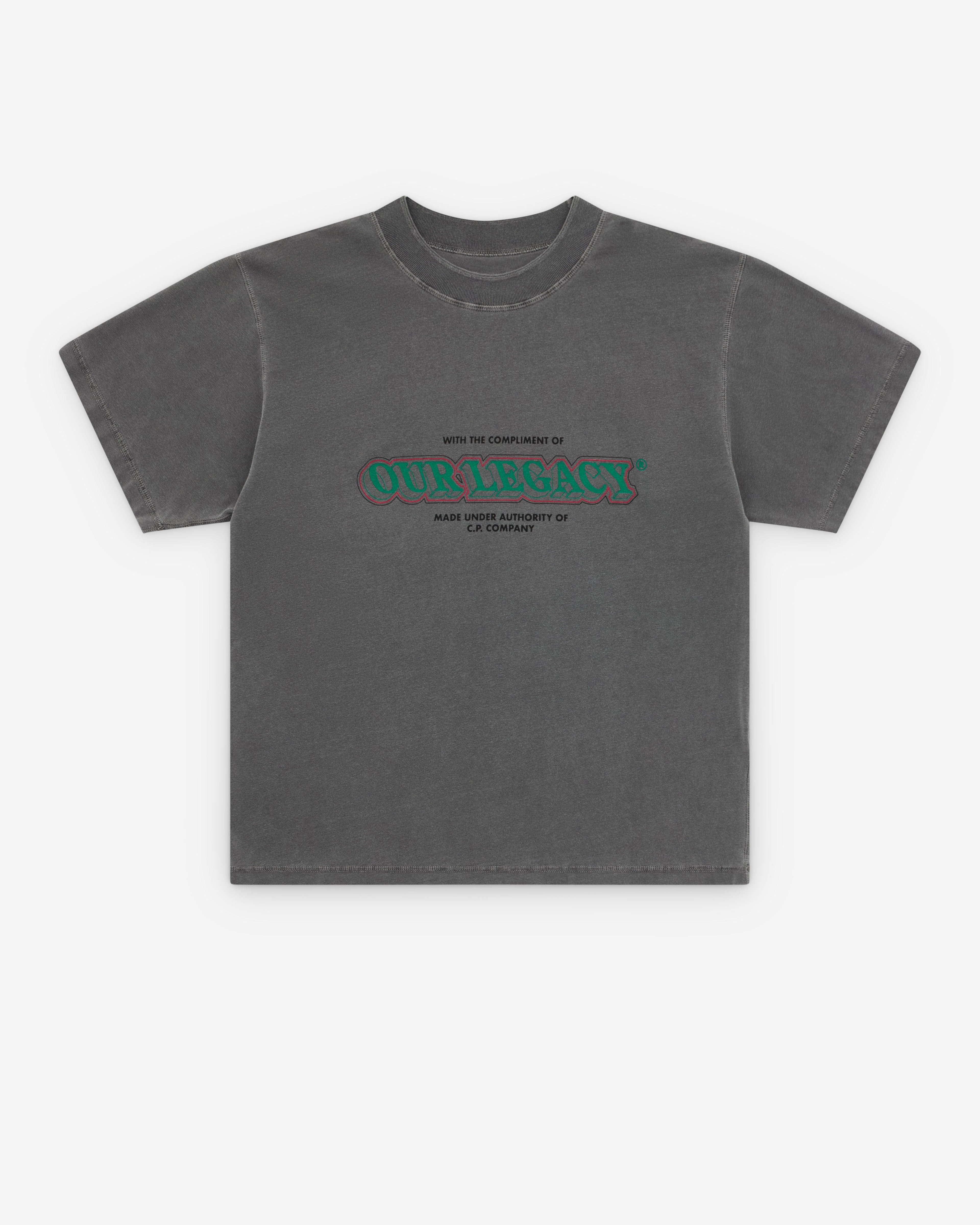 Our Legacy Work Shop - Men's C.P. Company Deck T-Shirt - (After Dark) by OUR LEGACY