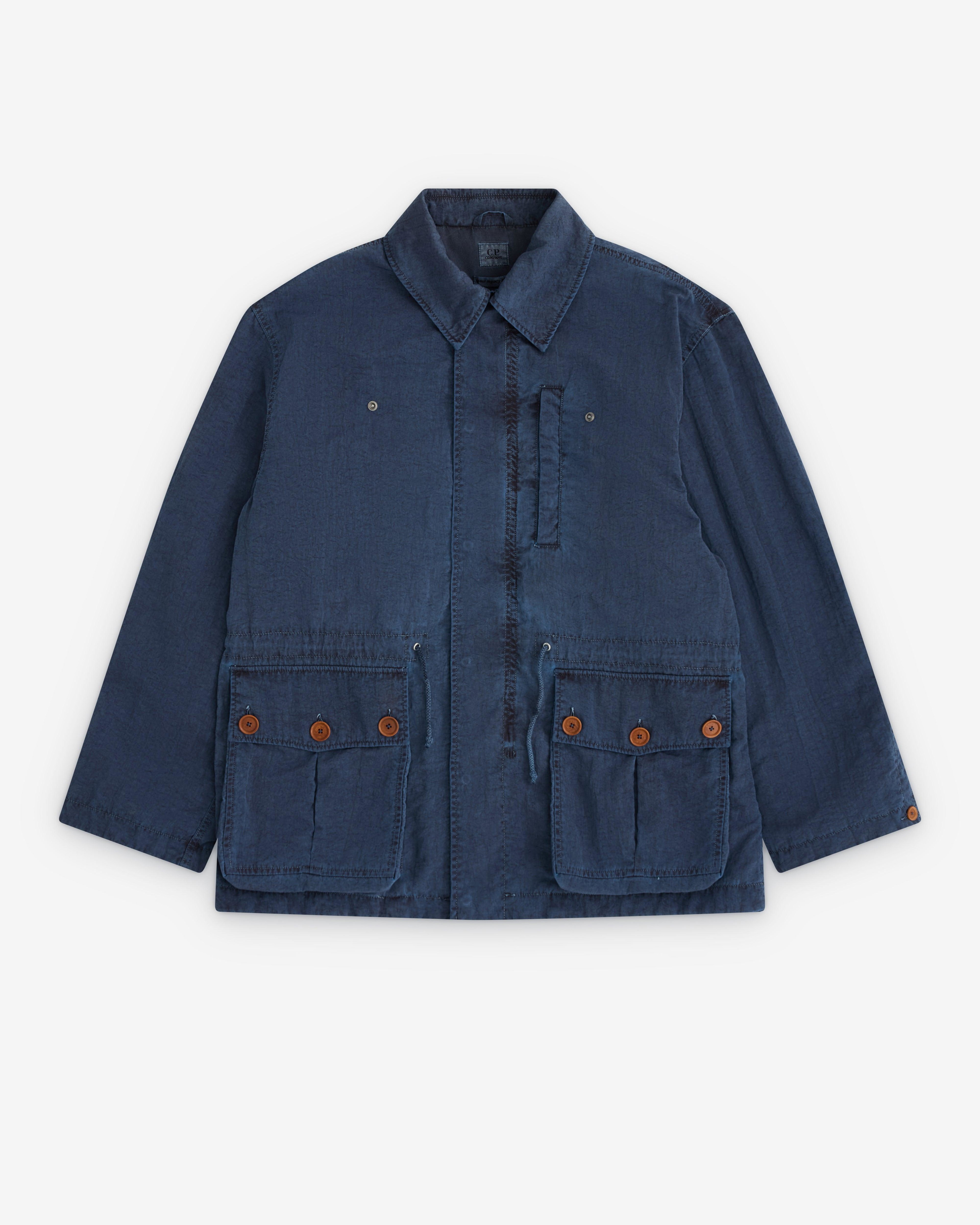 Our Legacy Work Shop - Men's C.P. Company Field Jacket - (Blue Night) by OUR LEGACY