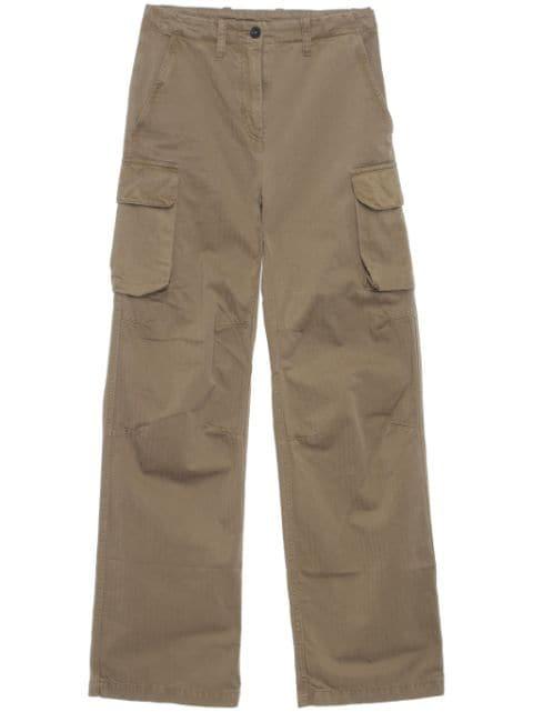Peak Cargo cotton trousers by OUR LEGACY
