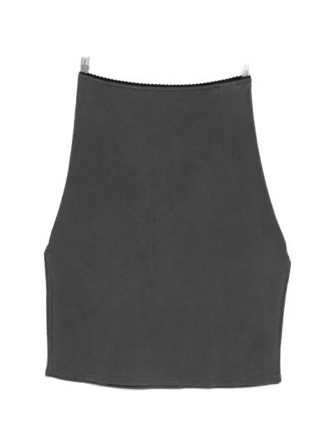 Picnic scalloped-trim midi skirt by OUR LEGACY