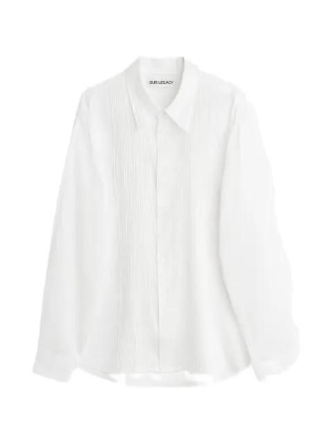 Promisse textured shirt by OUR LEGACY