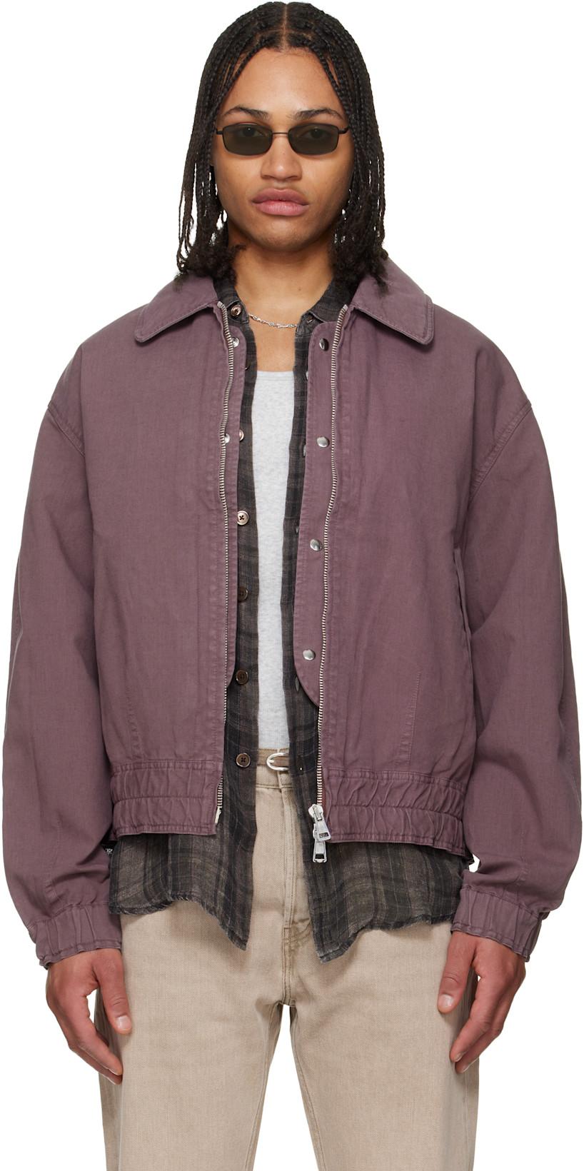 Purple Command Jacket by OUR LEGACY