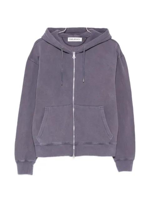 Rascal zip-up hoodie by OUR LEGACY