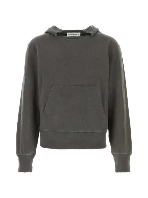 Relic distressed-effect hoodie by OUR LEGACY