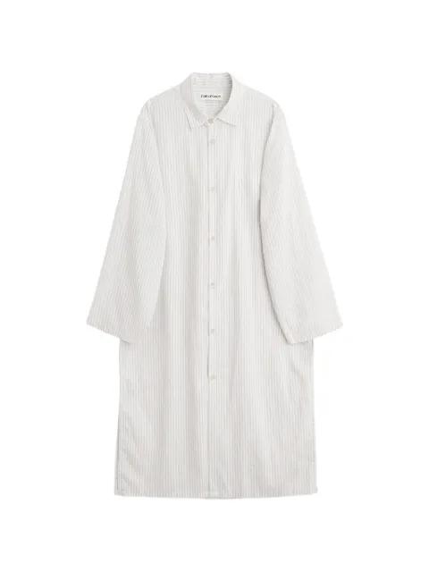 Sasso Stripe Lyocool pocket shirt by OUR LEGACY