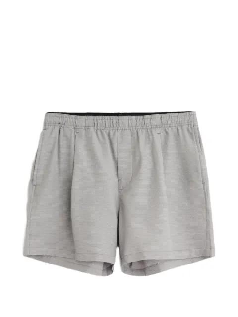 Seersucker pleated shorts by OUR LEGACY