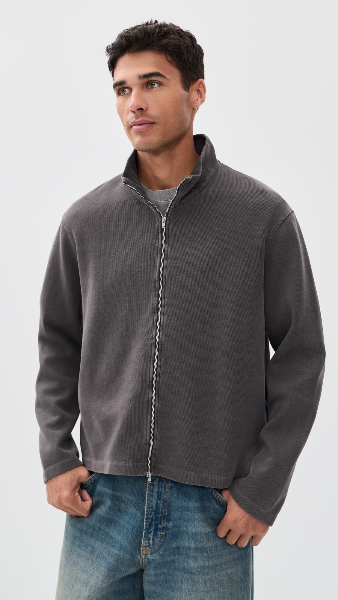 Shrunken Full Zip Sweater by OUR LEGACY