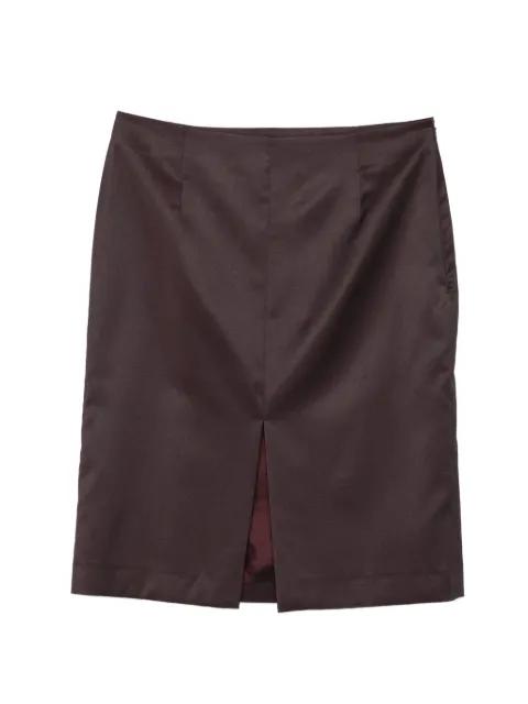 Siren front-split skirt by OUR LEGACY
