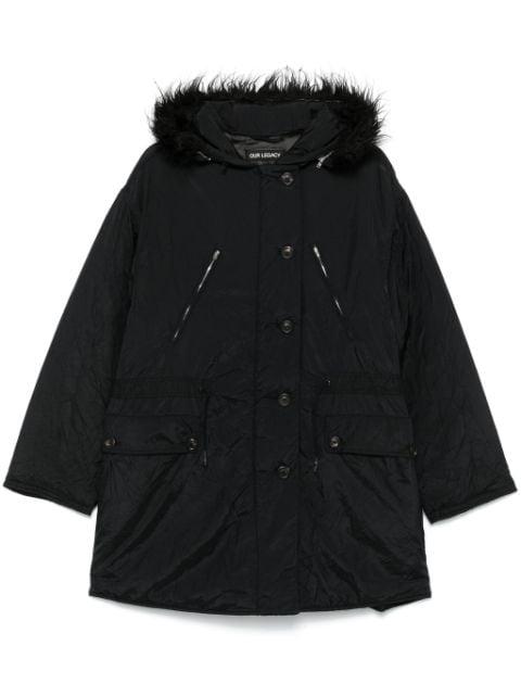 Subtle parka coat by OUR LEGACY