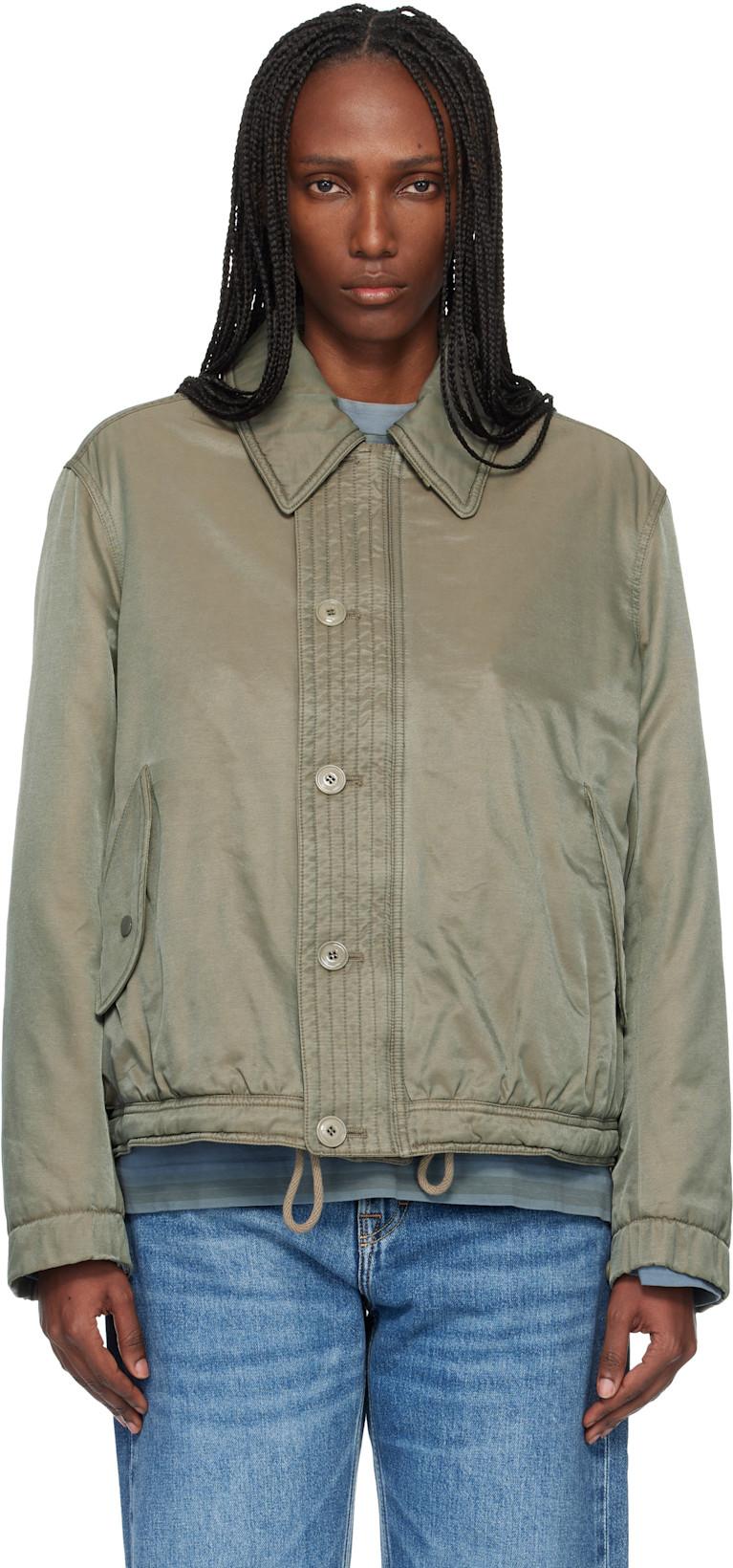Taupe Auto Jacket by OUR LEGACY