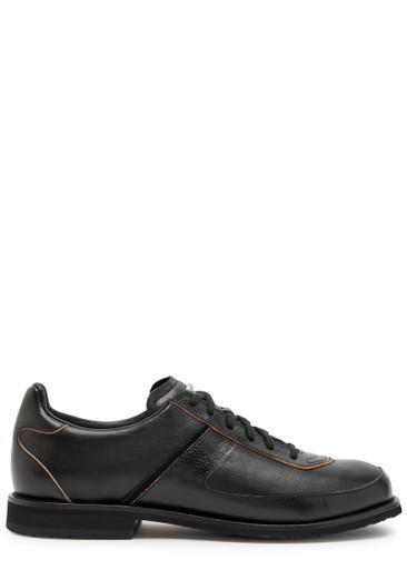 Ten Pin panelled leather shoes by OUR LEGACY