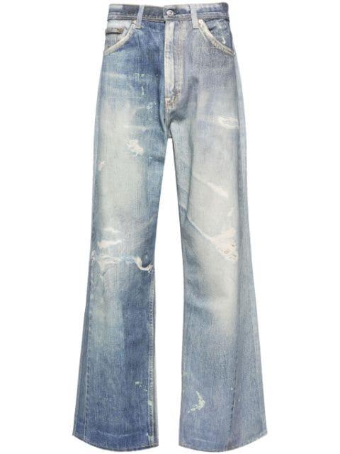 Third Cut distressed jeans by OUR LEGACY