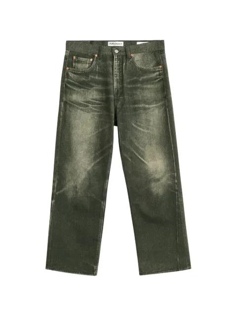 Third Cut five-pocket distressed jeans by OUR LEGACY