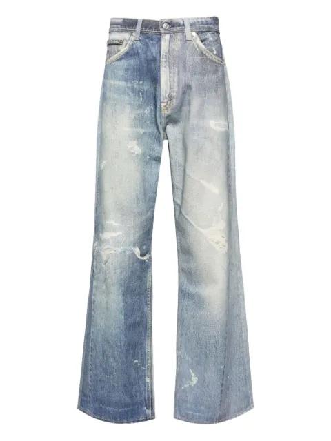Third Cut printed denim jeans by OUR LEGACY
