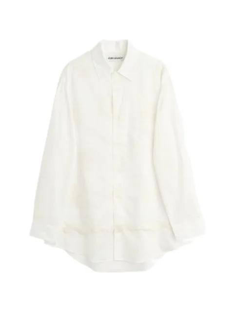 Vast oversized cotton shirt by OUR LEGACY