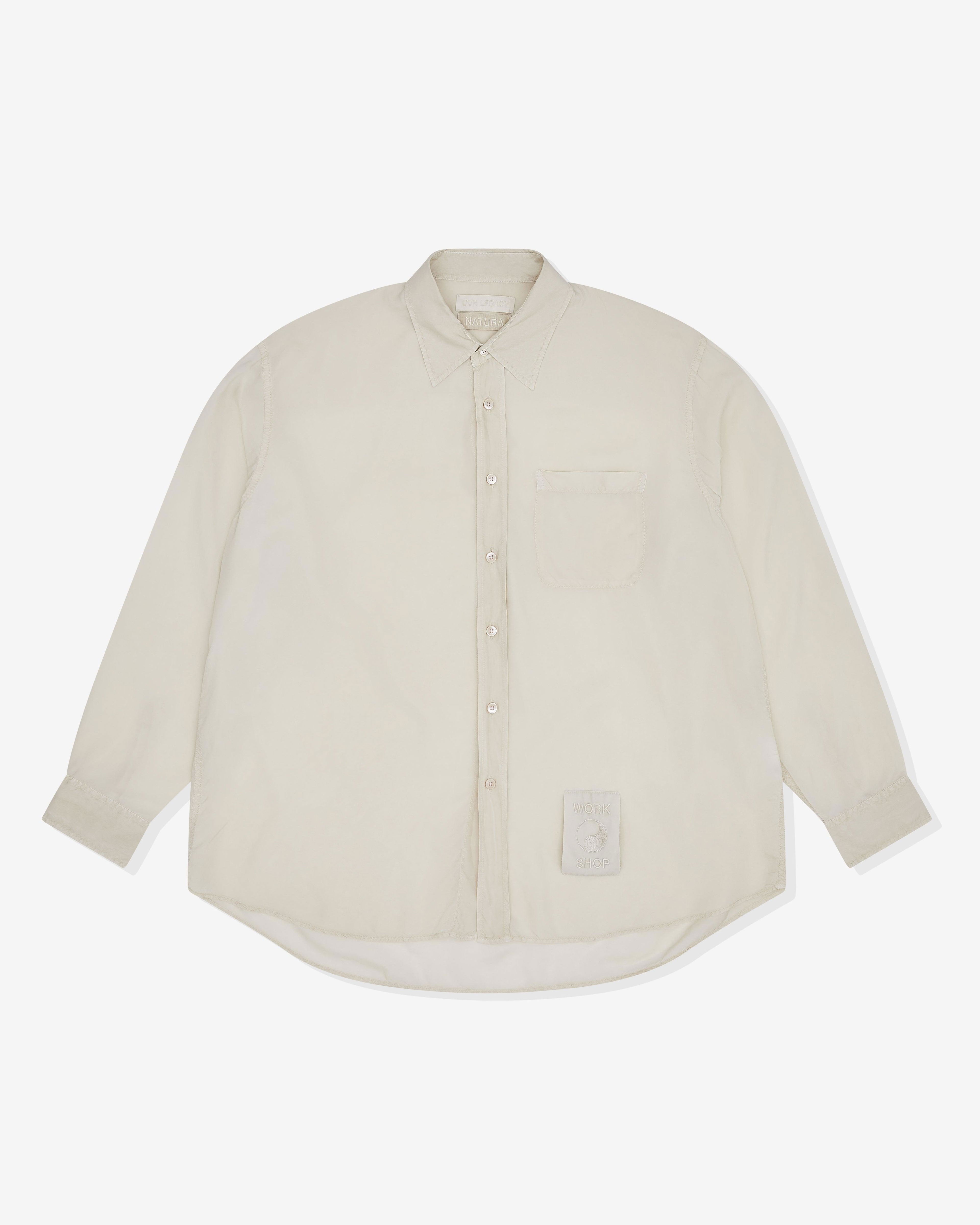 Our Legacy - Men's Workshop Shirt - (Overdyed Soy) by OUR LEGACY WORK SHOP