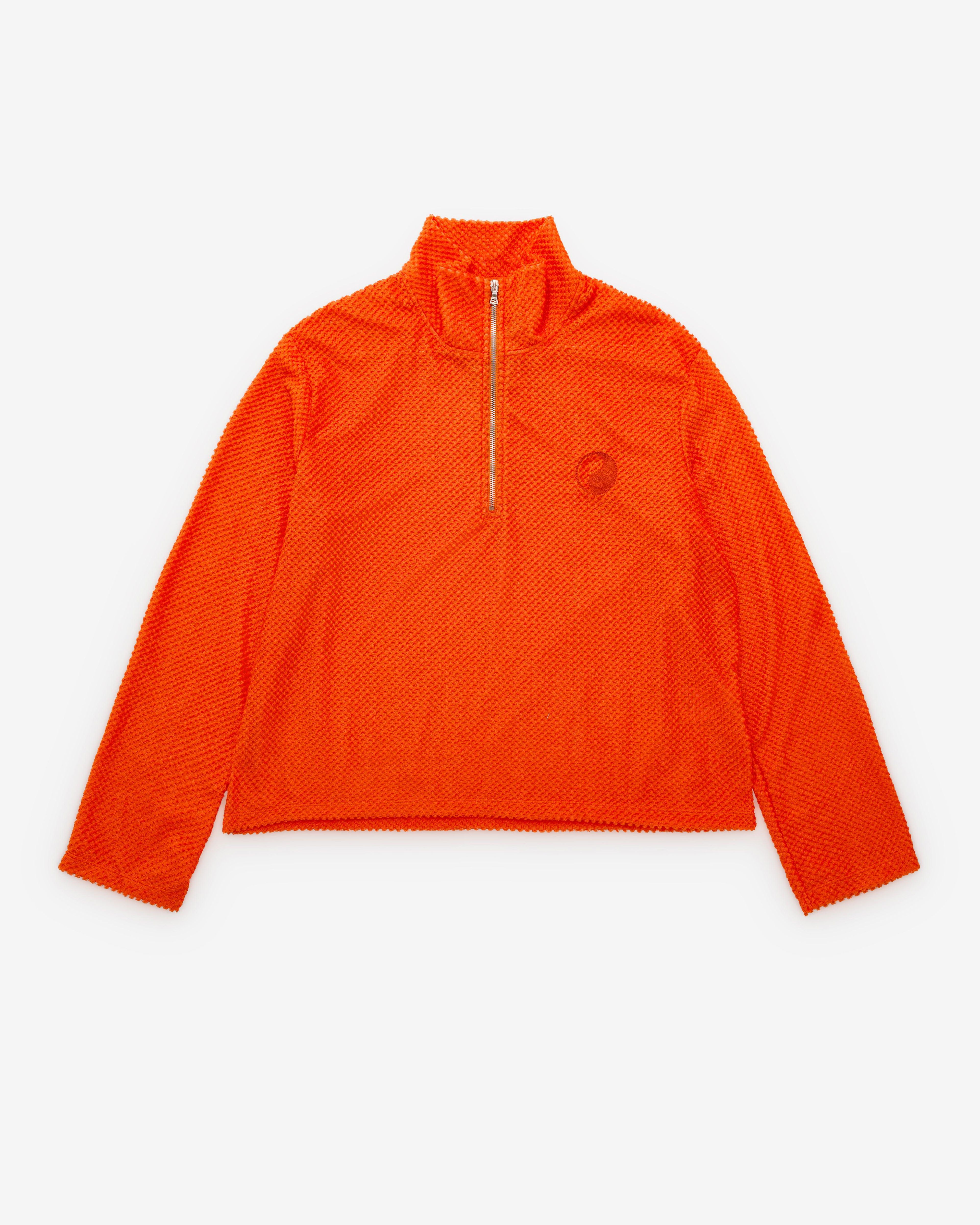 Our Legacy WORK SHOP - Men's Sports Half Zip Jacket - (Orange) by OUR LEGACY WORK SHOP