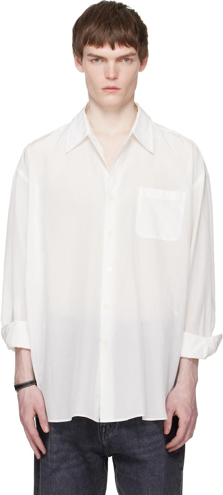 White Borrowed Shirt by OUR LEGACY