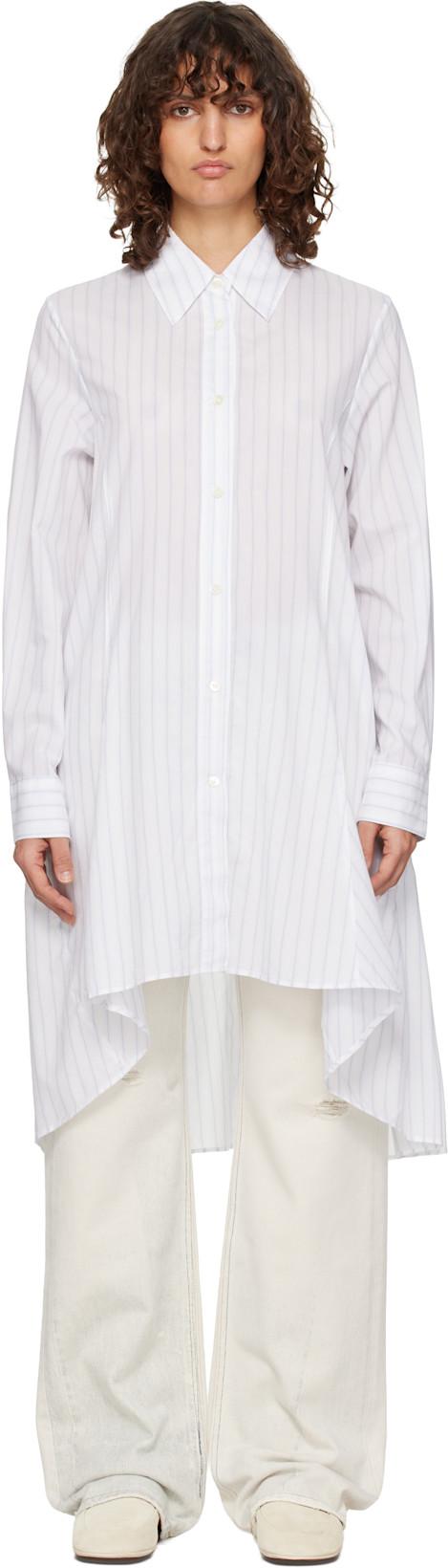 White Flux Shirt by OUR LEGACY